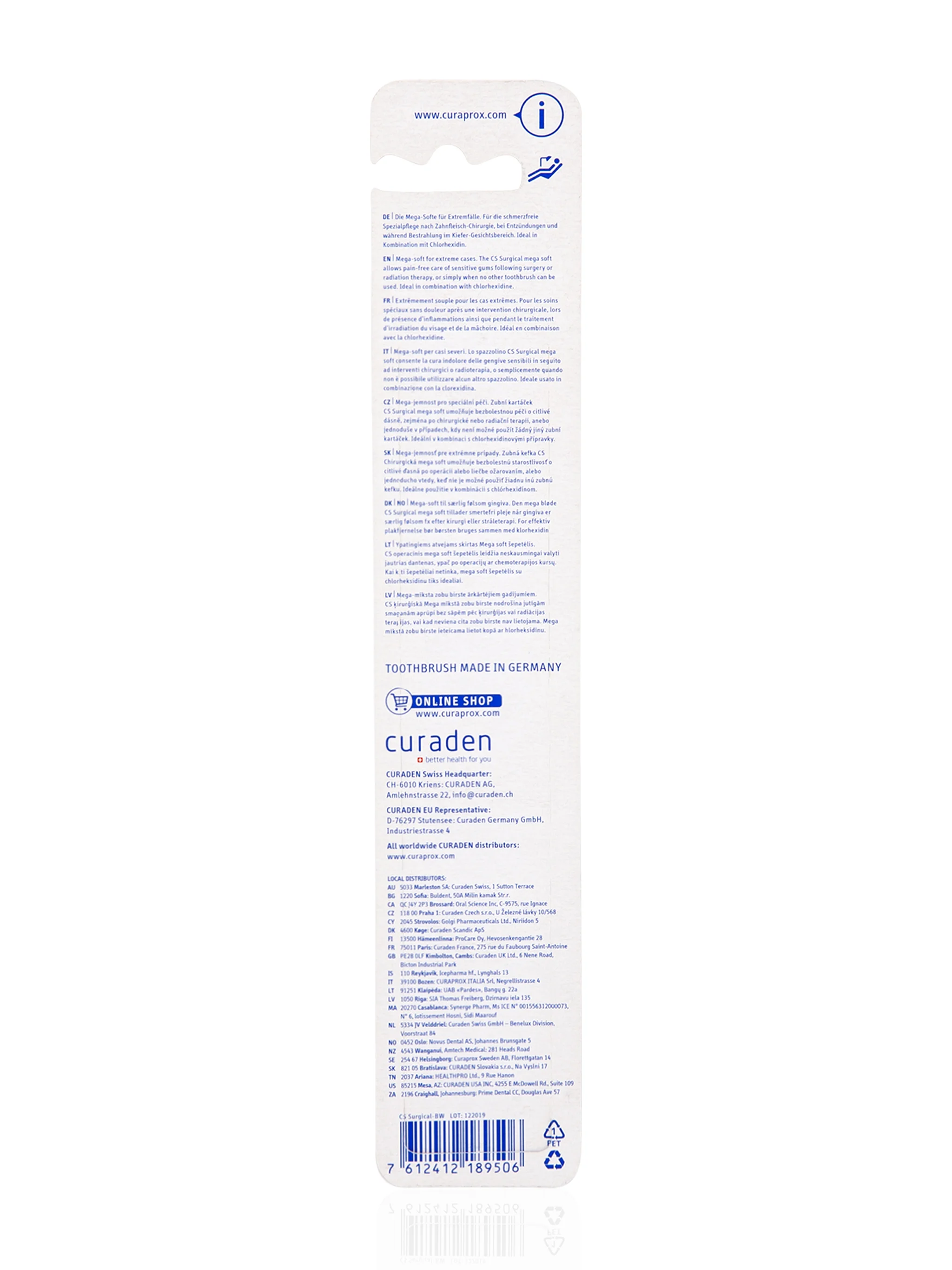Surgical Megasoft Toothbrush - Surgical Megasoft