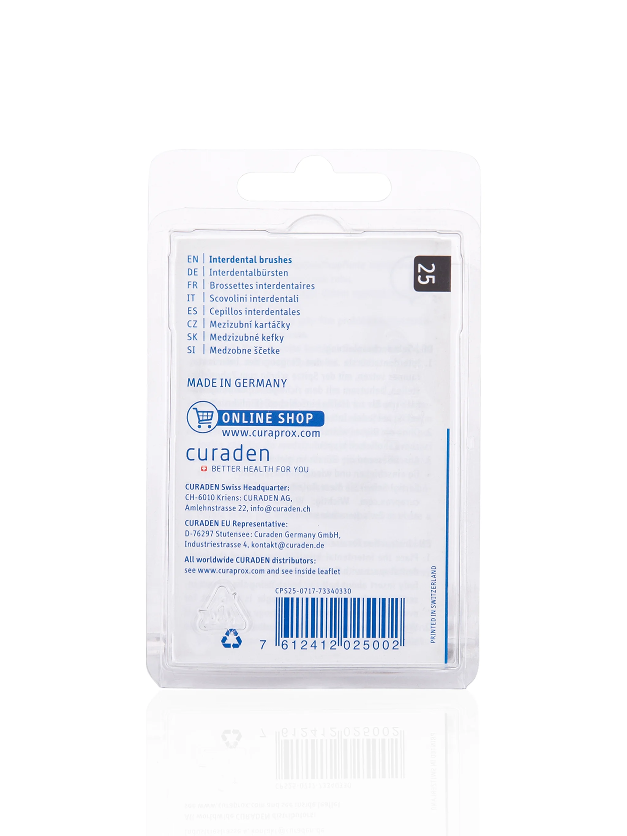 Interdental Brushes Cps  - 25 Strong Implant
