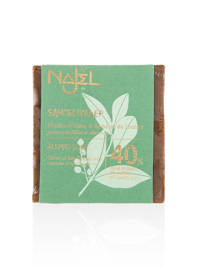 Aleppo Soap Olive & Bay Laurel Oils (40% Blo) - 185g