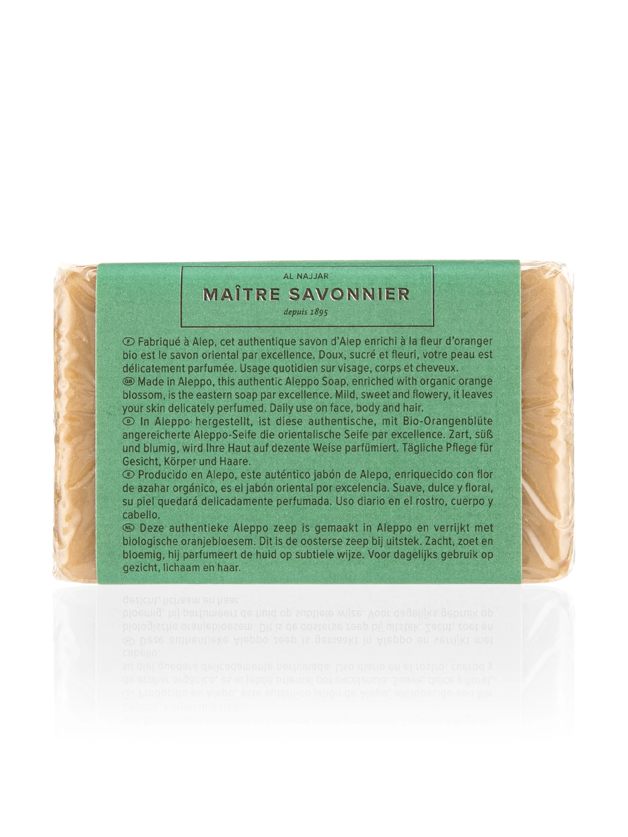 Aleppo Soap Organic Orange Blossom - 100g