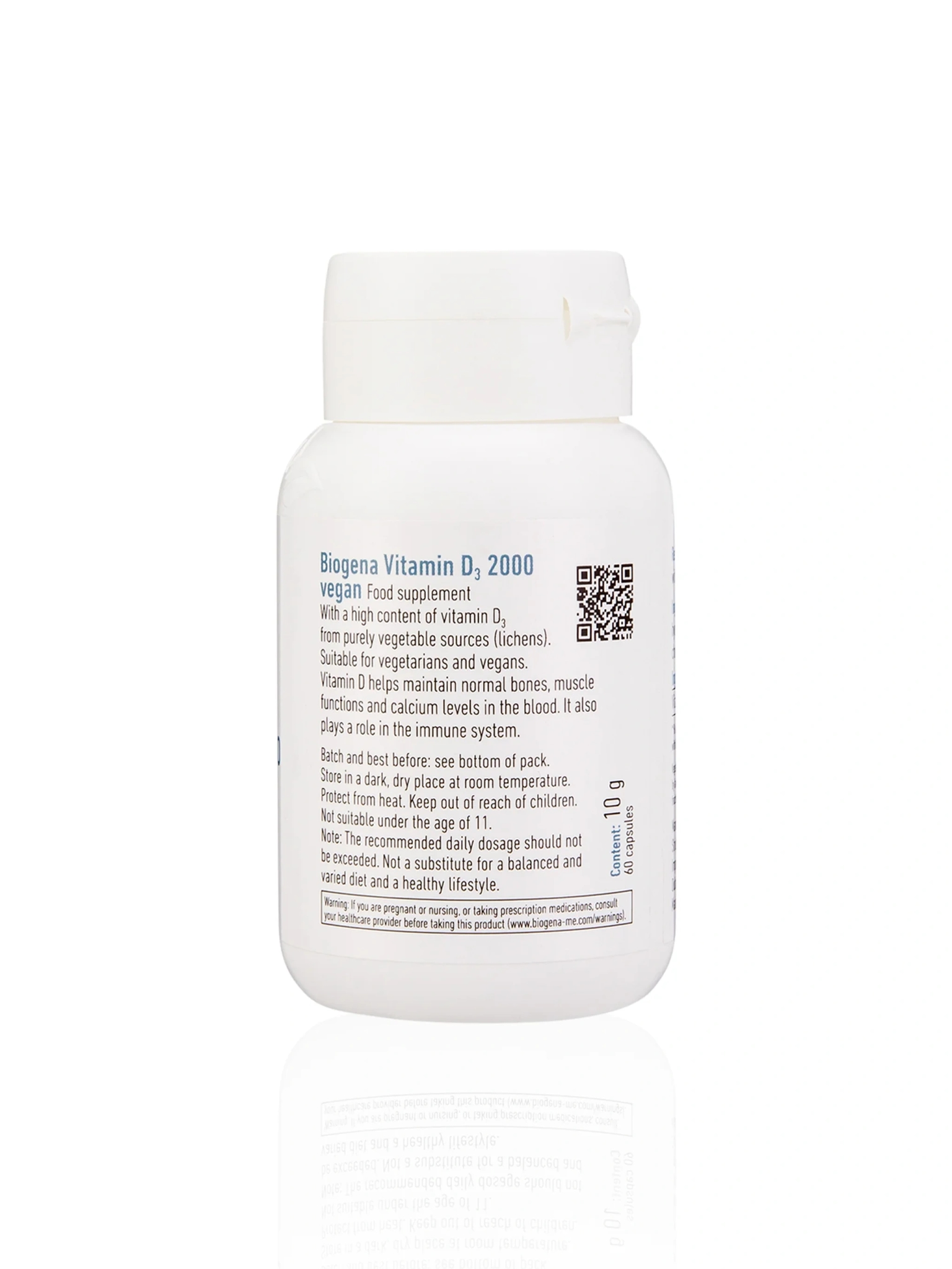 Vitamin D3 2000 Vegan  - 60 capsules