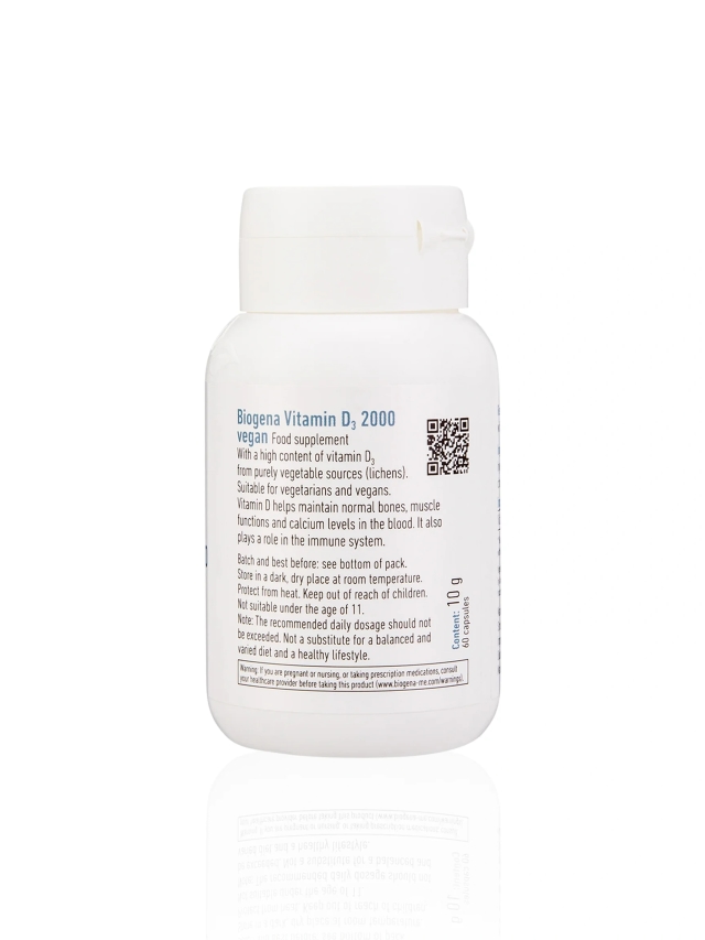 Vitamin D3 2000 Vegan  - 60 capsules