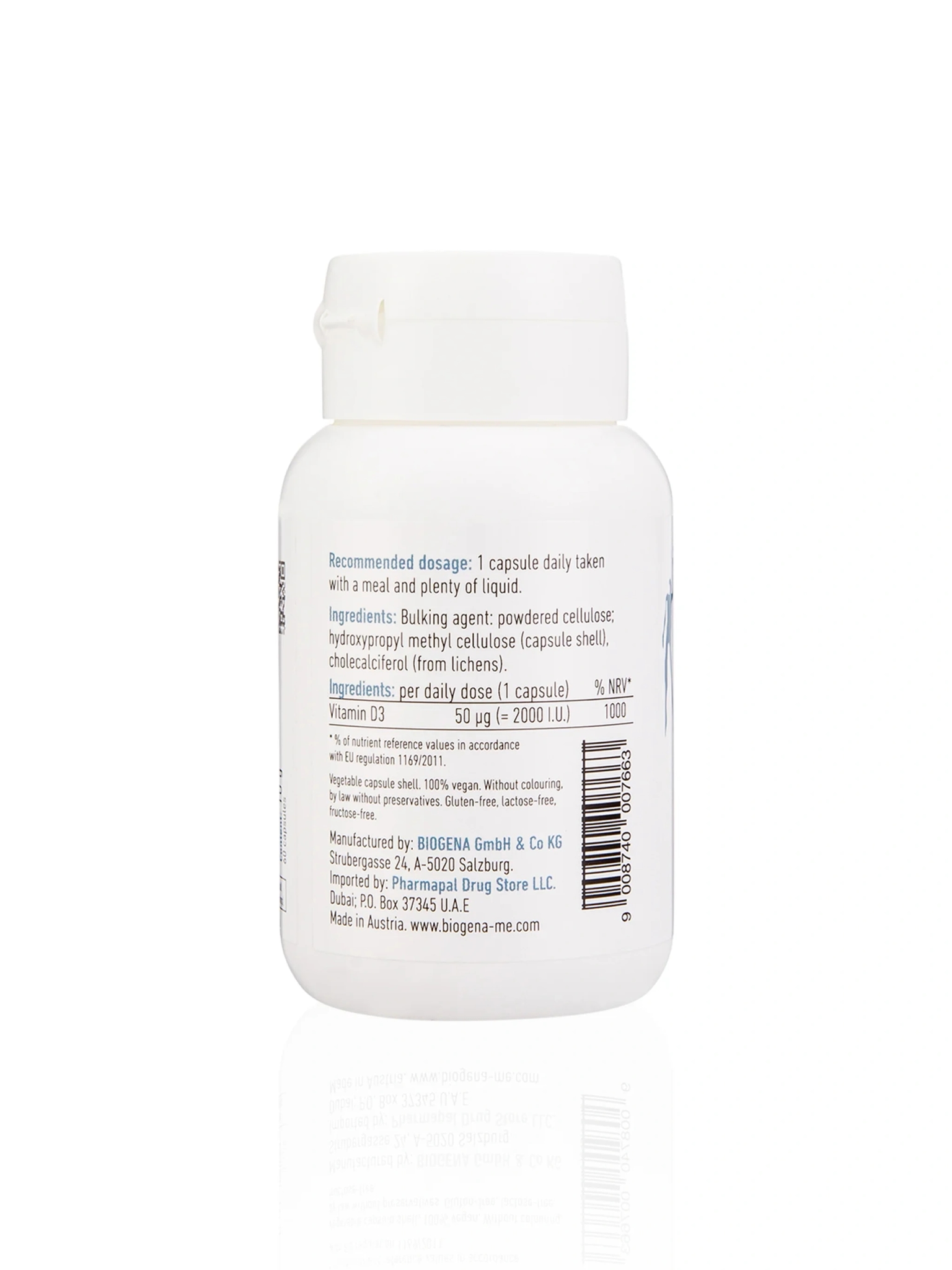 Vitamin D3 2000 Vegan  - 60 capsules