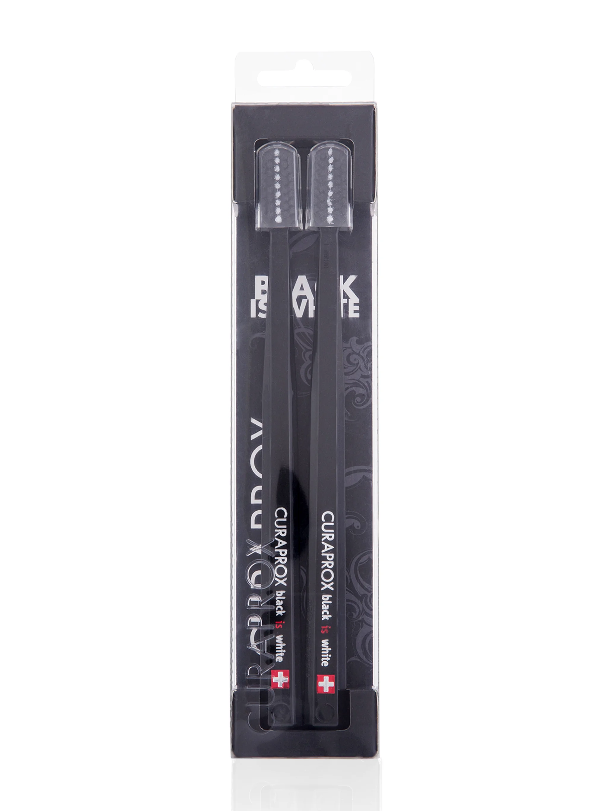 Duo Black Is White Toothbrushes - 2x