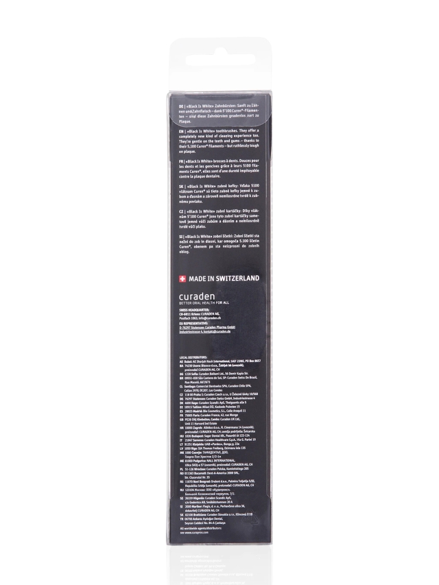 Duo Black Is White Toothbrushes - 2x