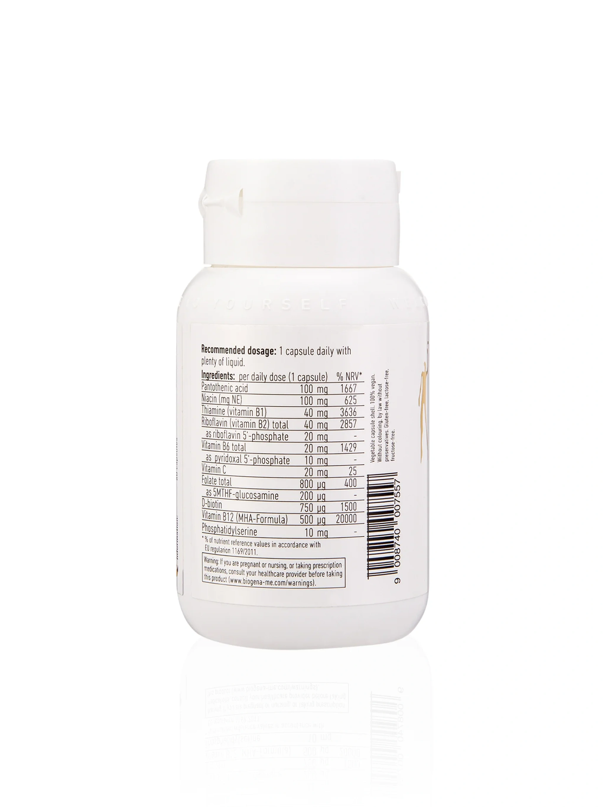 Neurosagena® B Complex Active
 - 60 Capsules