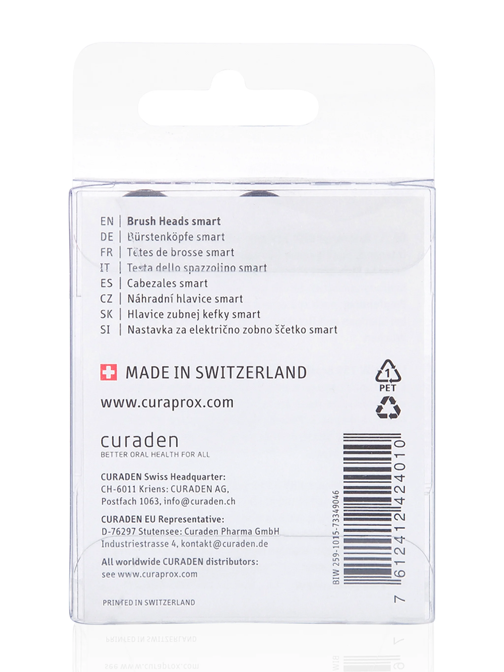 Black Is White Refill Hydrosonic Brush Head  - BIW 259