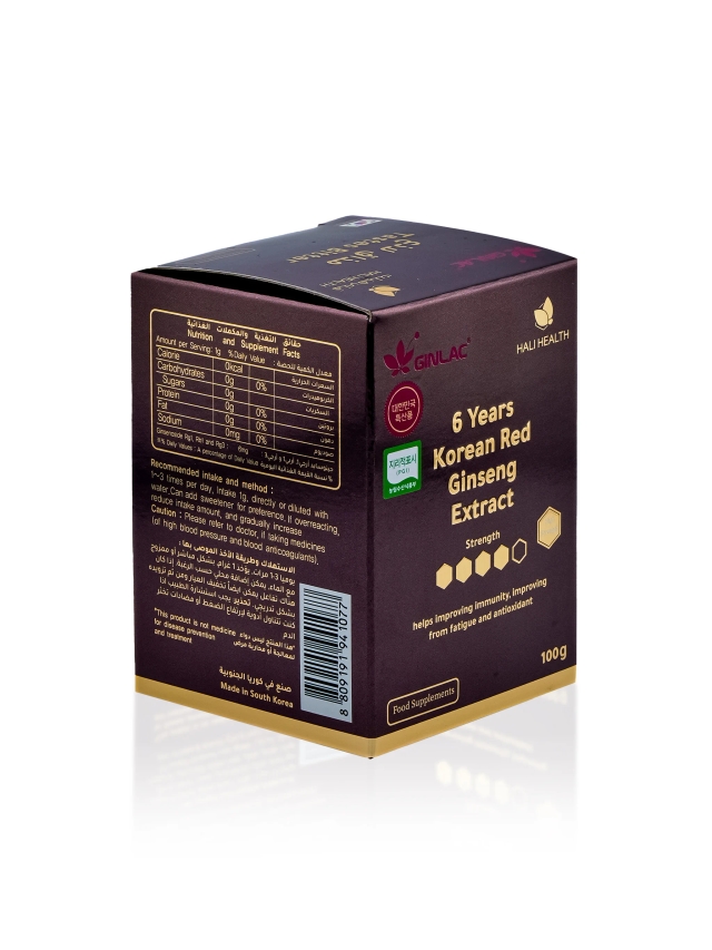 6 Years Korean Red Ginseng Extract - 100 grams
