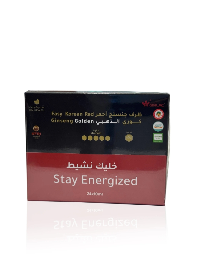 Easy Korean Red Ginseng Golden Sachets - 24 sachets 