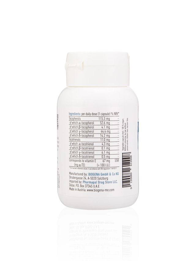 Vitamin E Natural Vegan - 60 Capsules