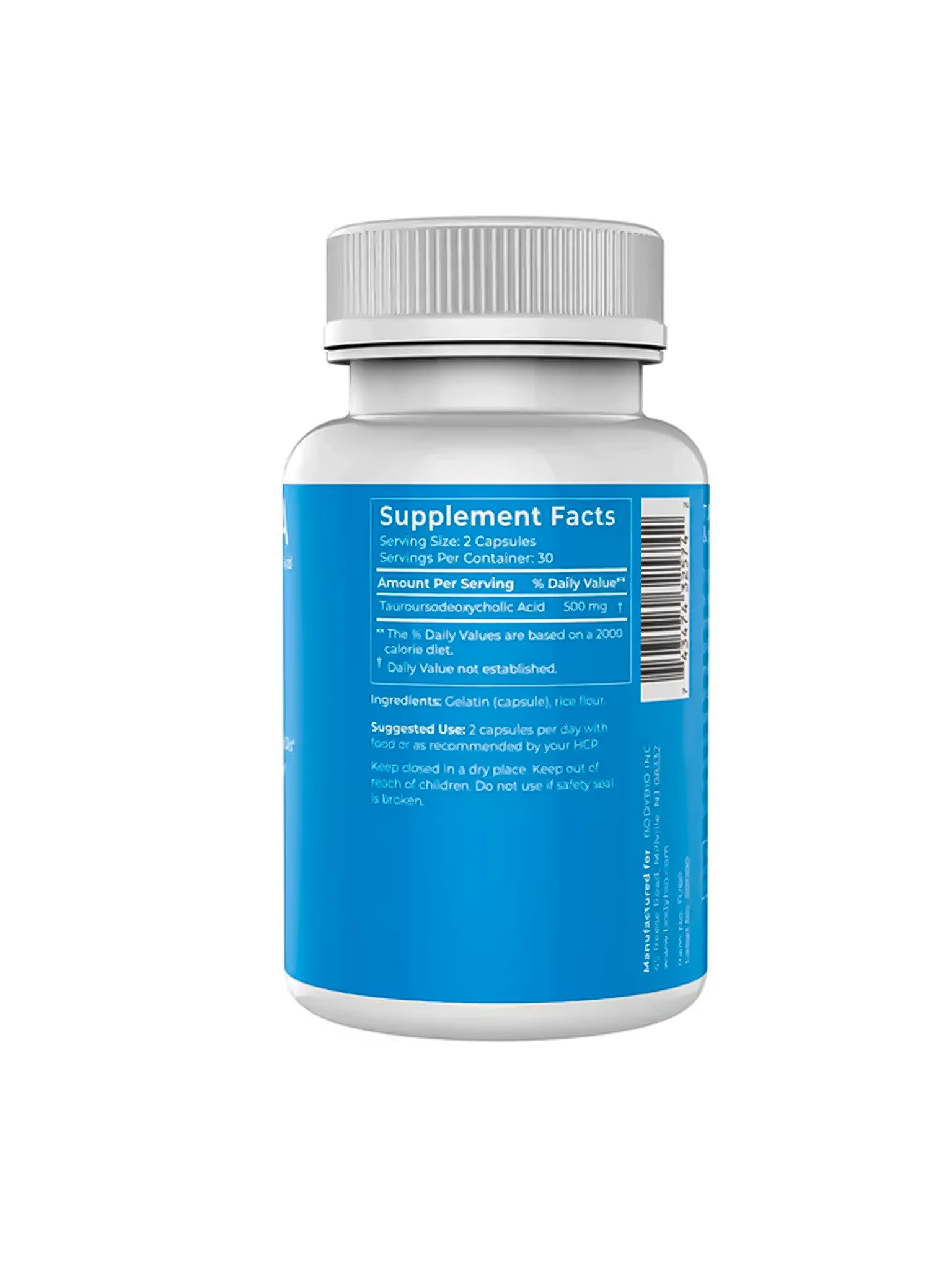 TUDCA (Tauroursodeoxycholic Acid) - 60 Capsules