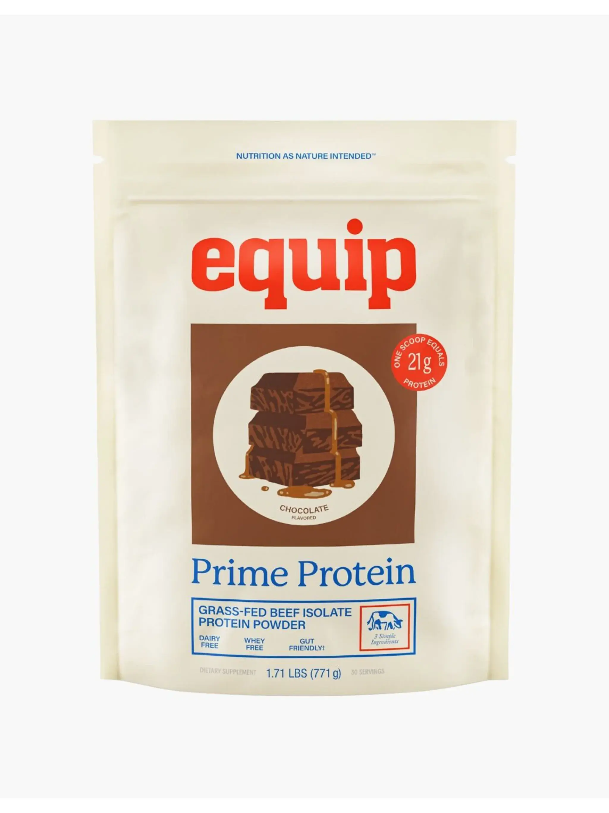 Prime Protein Beef Isolate Protein - Chocolate