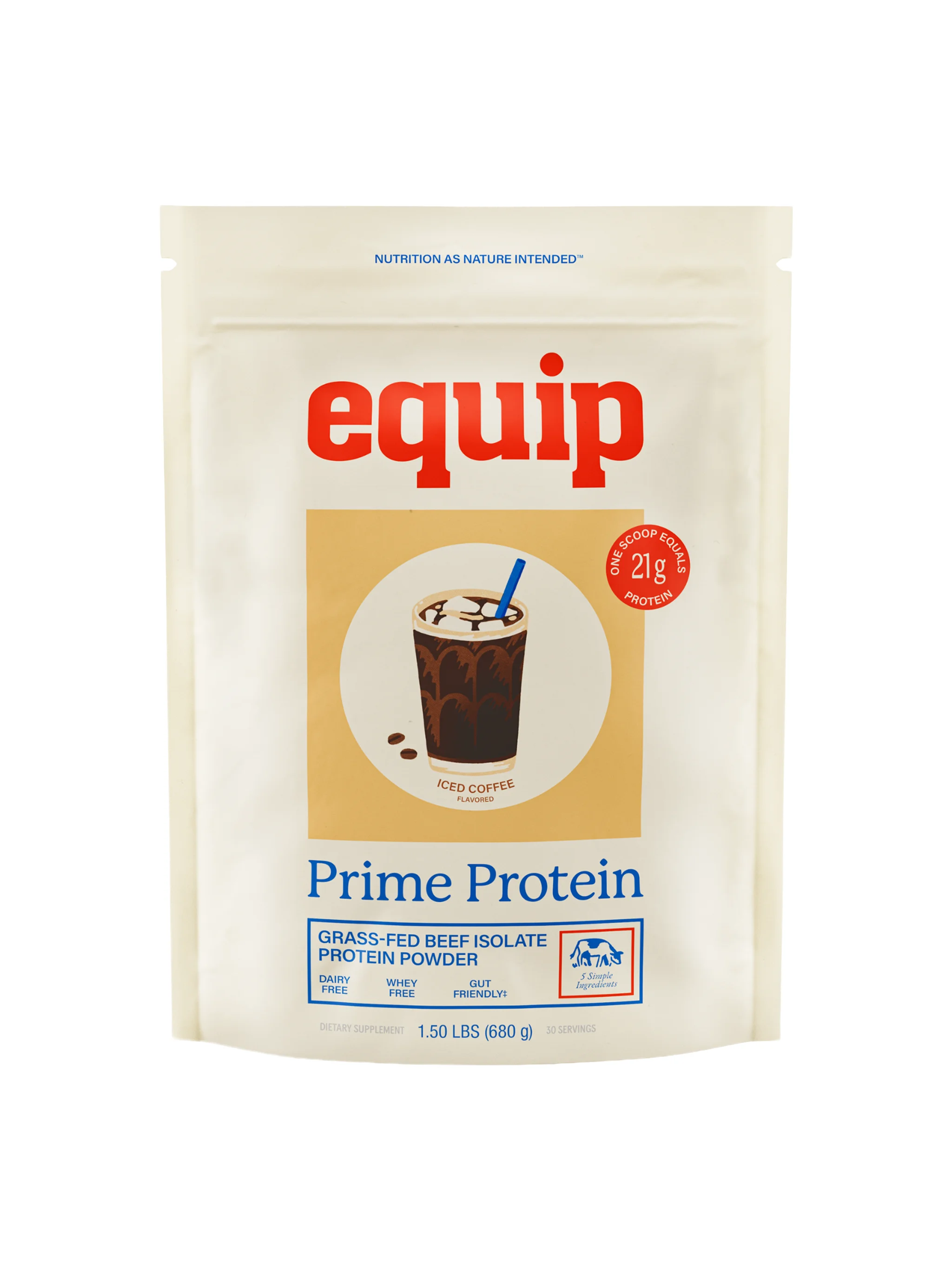 Prime Protein Beef Isolate Protein - Iced Coffee