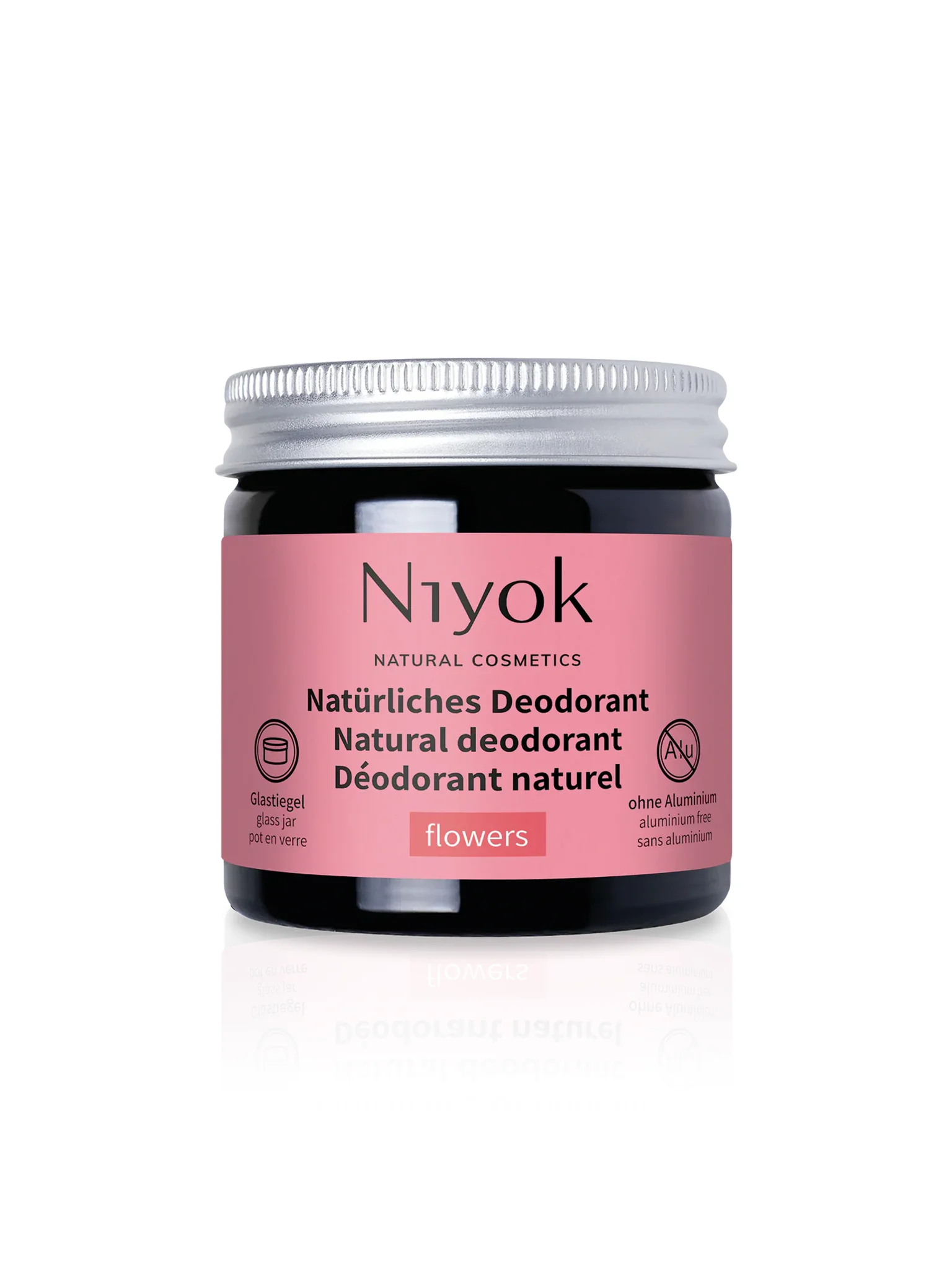 Natural Deodorant Cream - Flowers