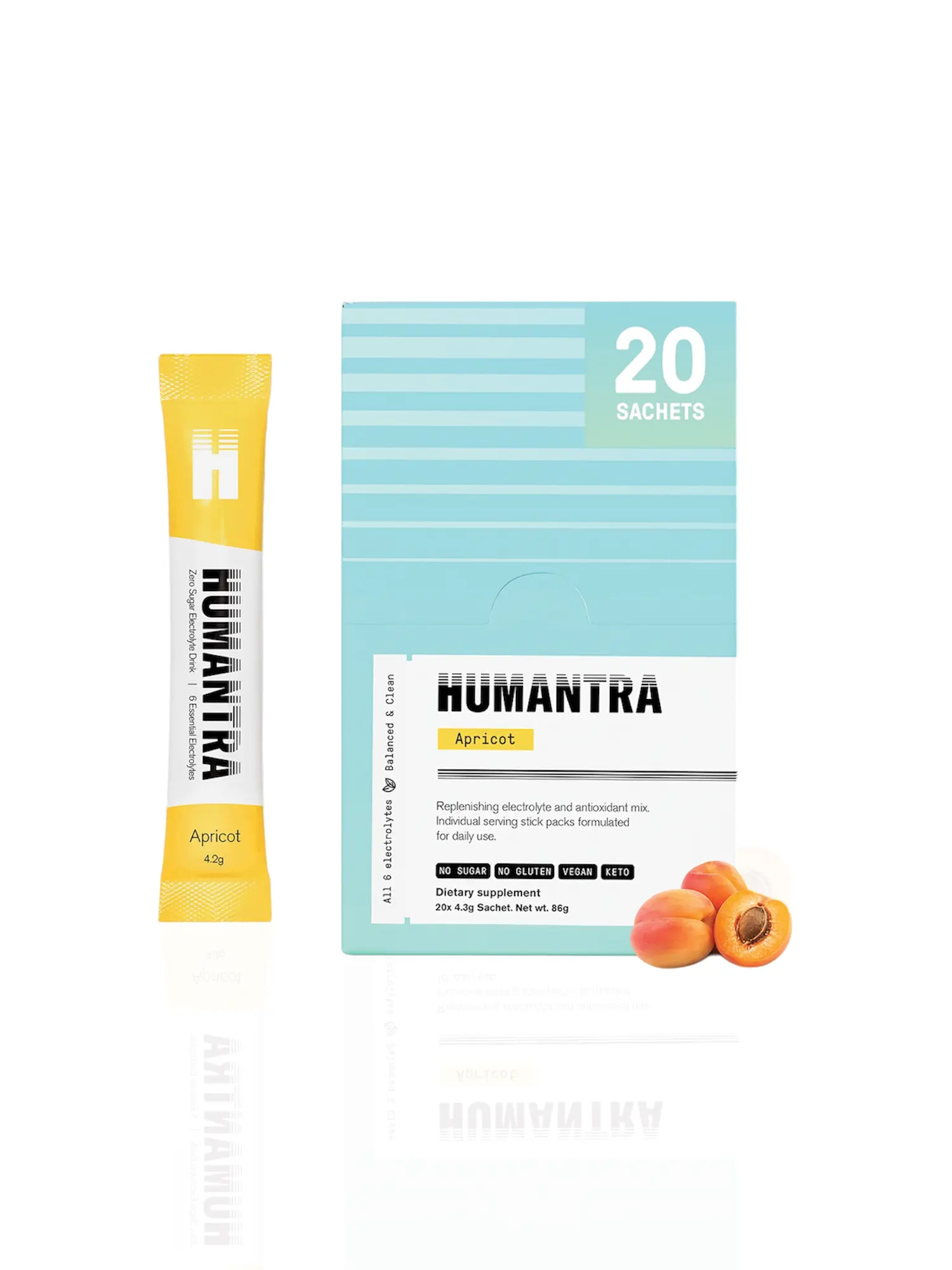 Plant Based Electrolyte - Apricot