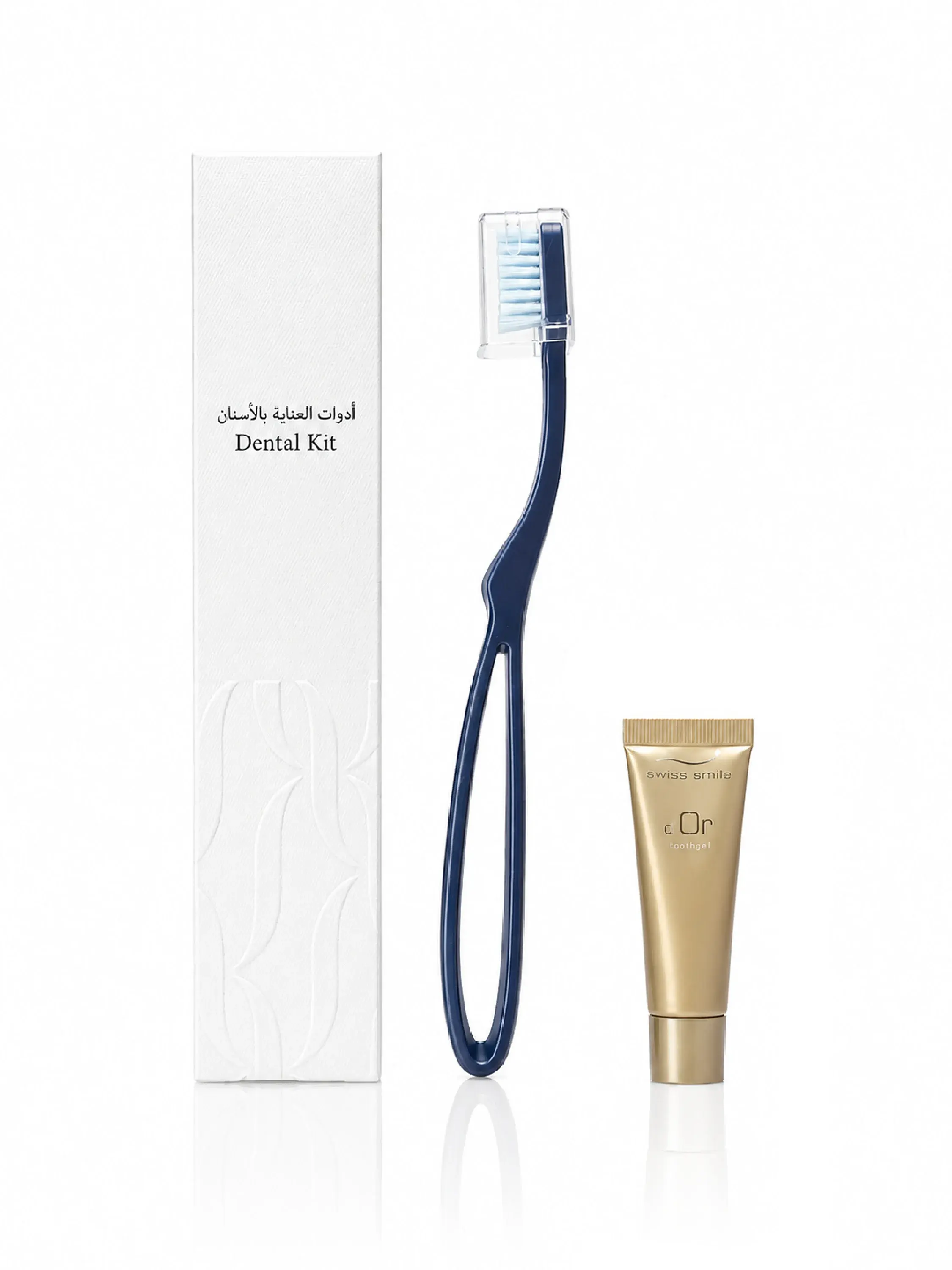 D'Or Golden Travel Dental Kit - Travel Size