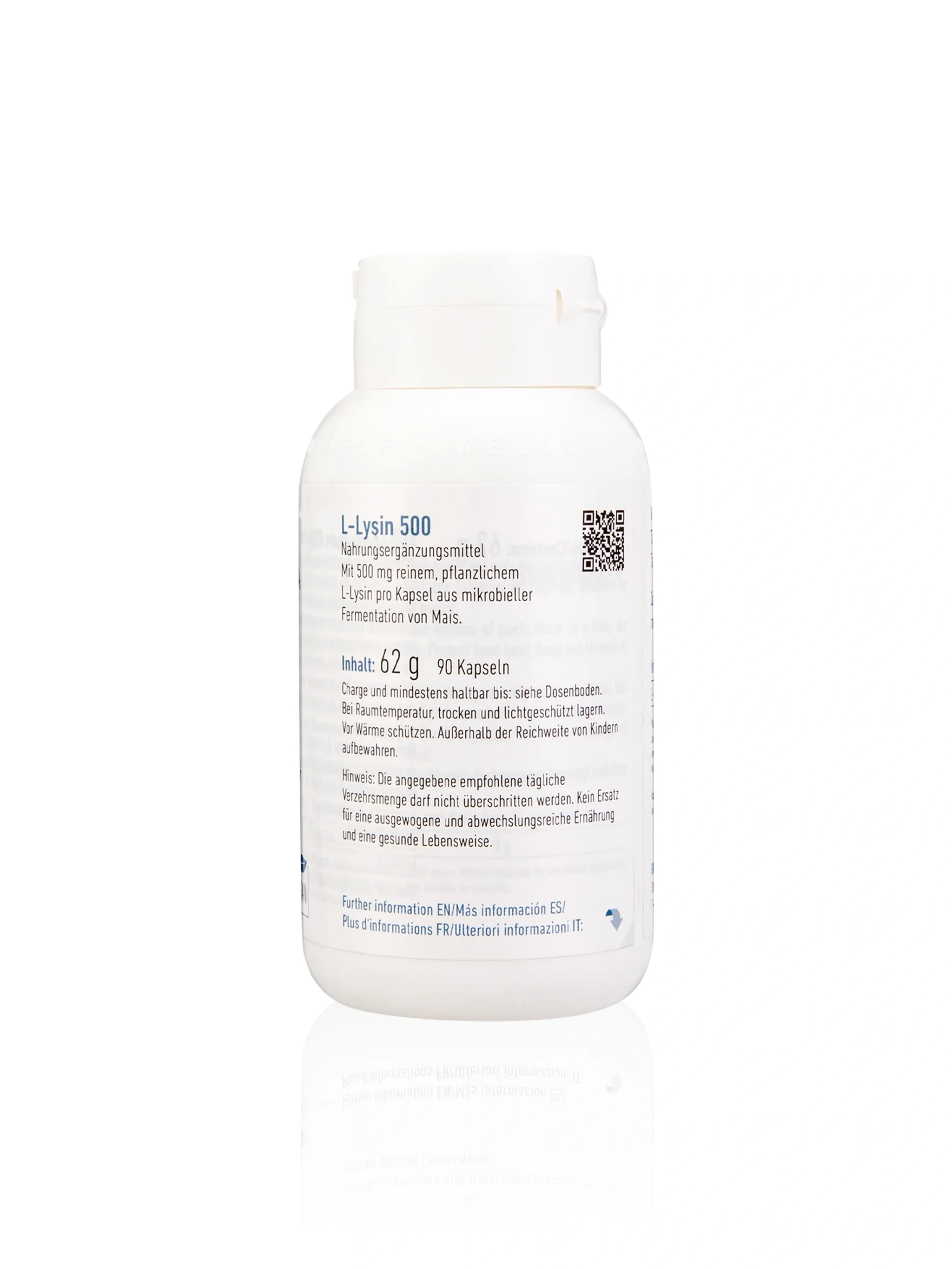 L-Lysin 500  - 90 Capsules