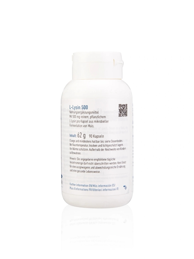L-Lysin 500  - 90 Capsules