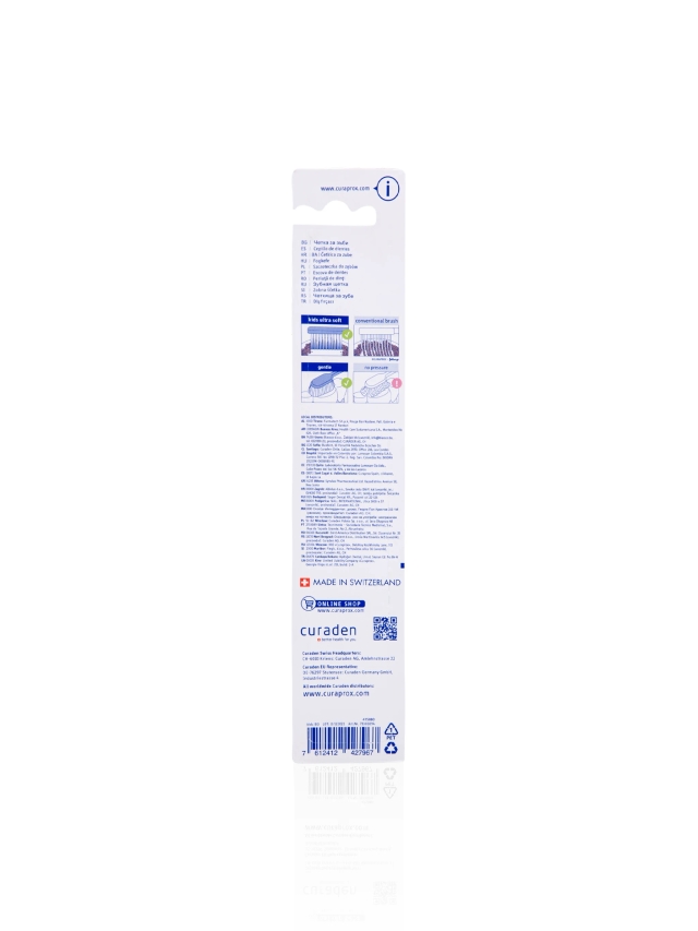 Kids Toothbrush Ultra Soft - Orange
