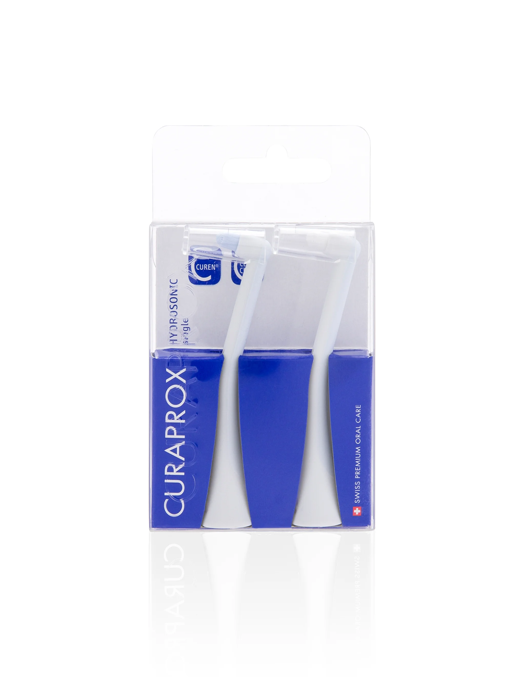 Hydrosonic Pro Single Brush Head, Duo Pack Refill - 2x