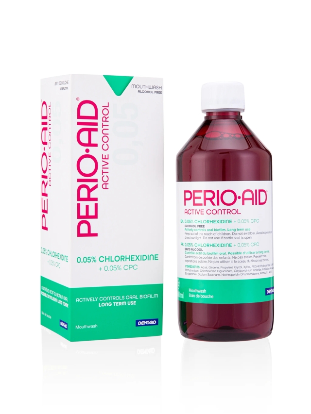 Perio-Aid Active Control Mouthwash - 500ml