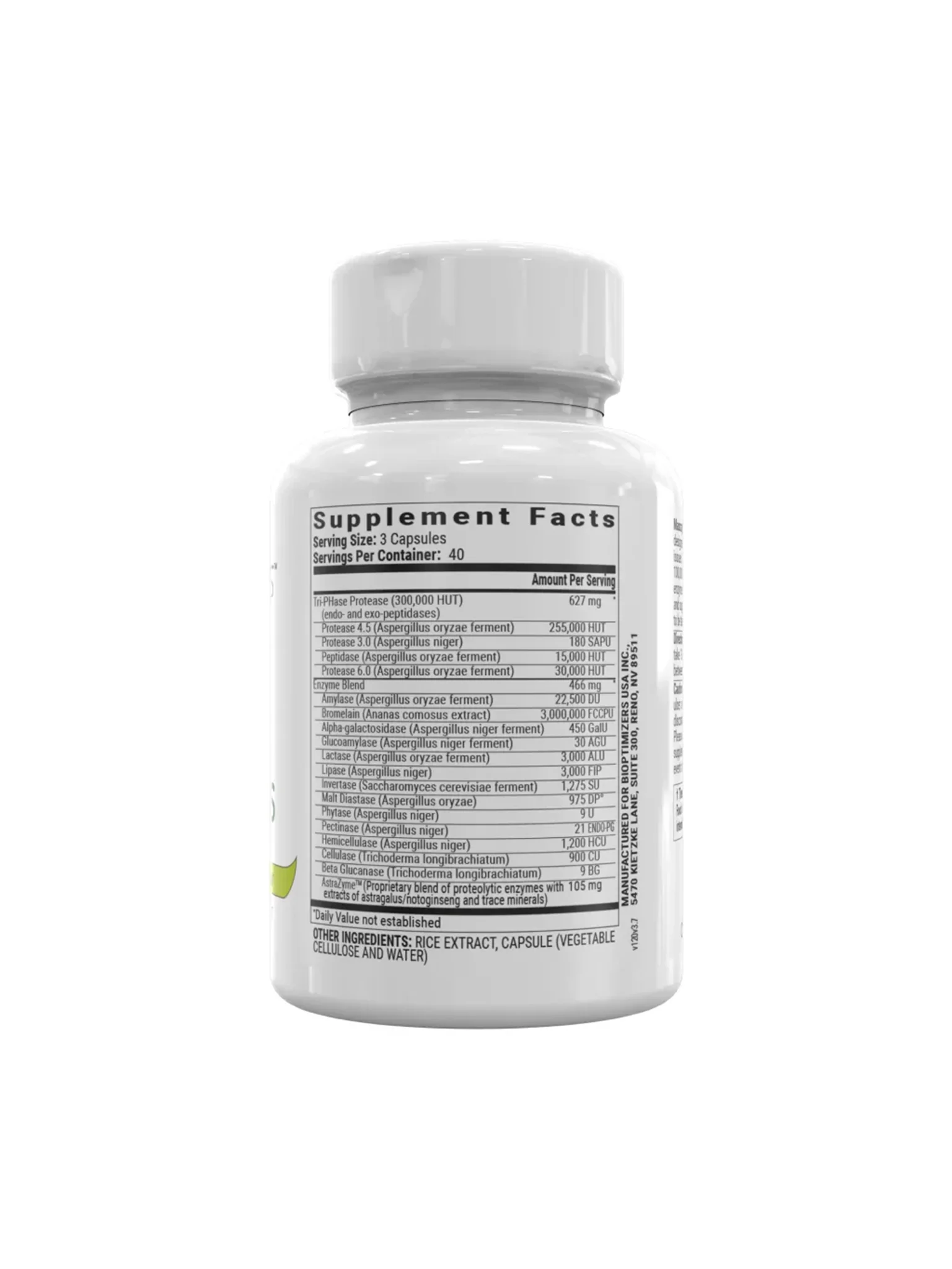 Masszymes - 120 Capsules