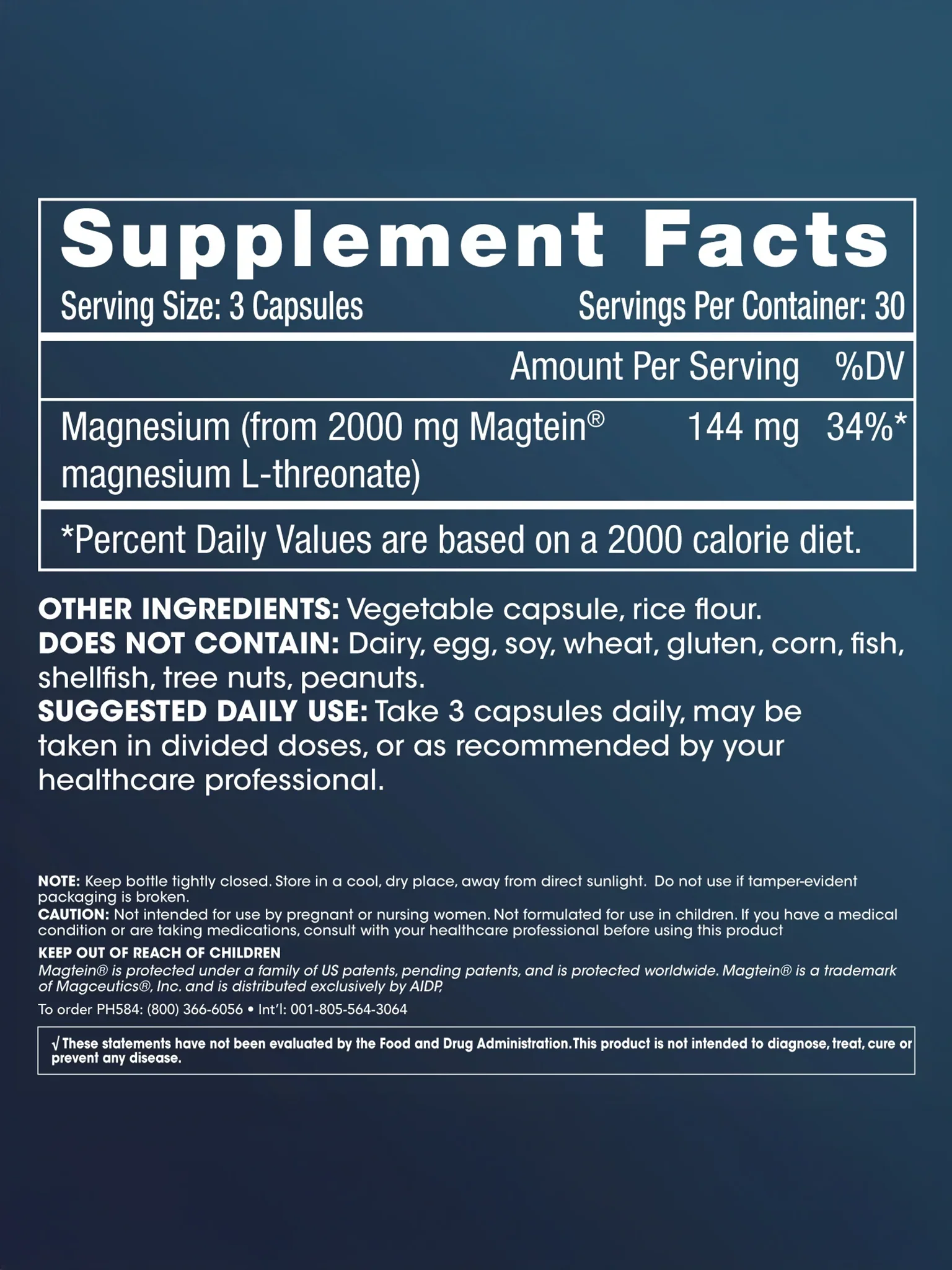 Brain-Mag Pro - 90 Capsules