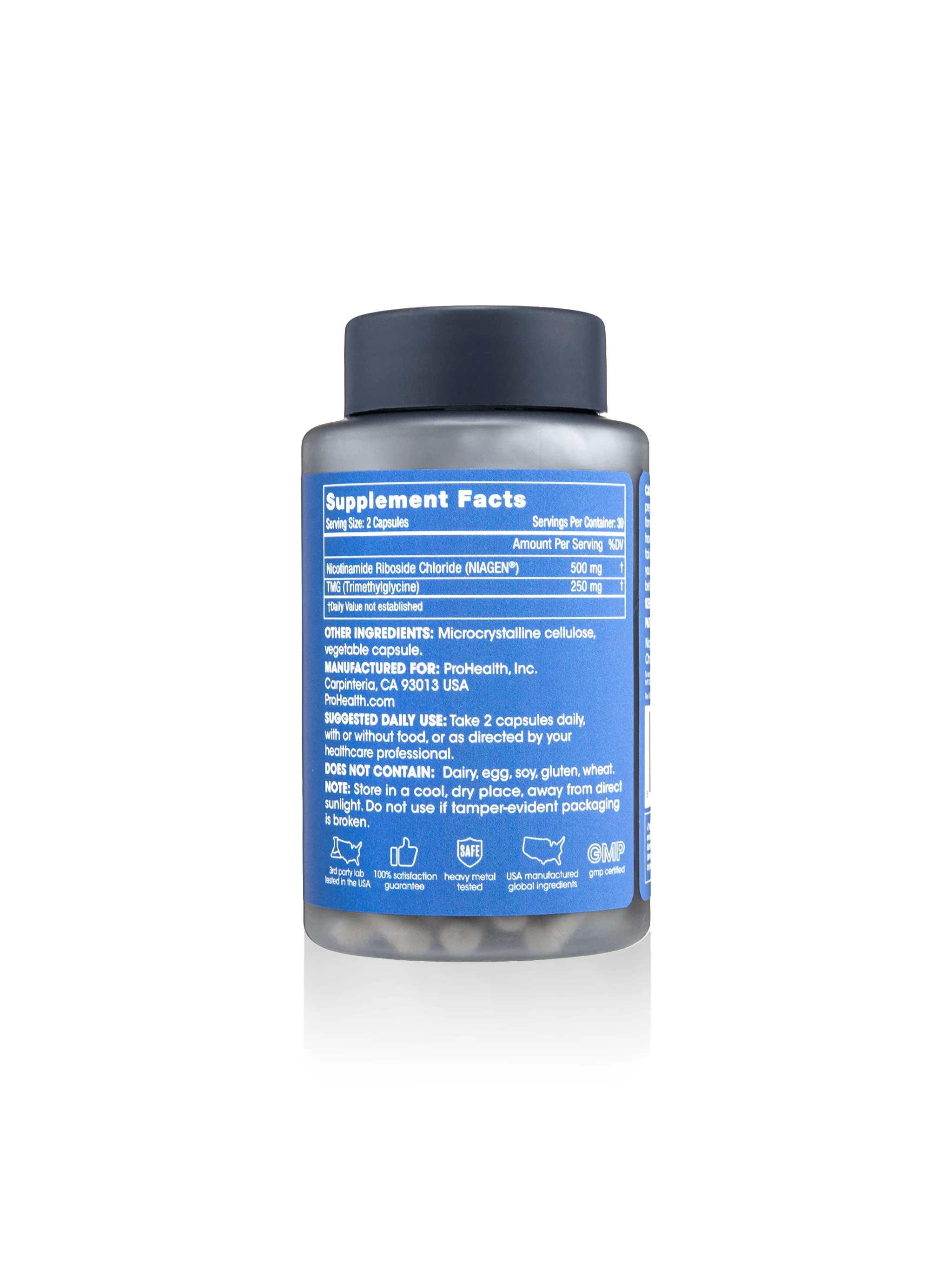 Nicotinamide Riboside Pro - 500 mg (60 Capsules)