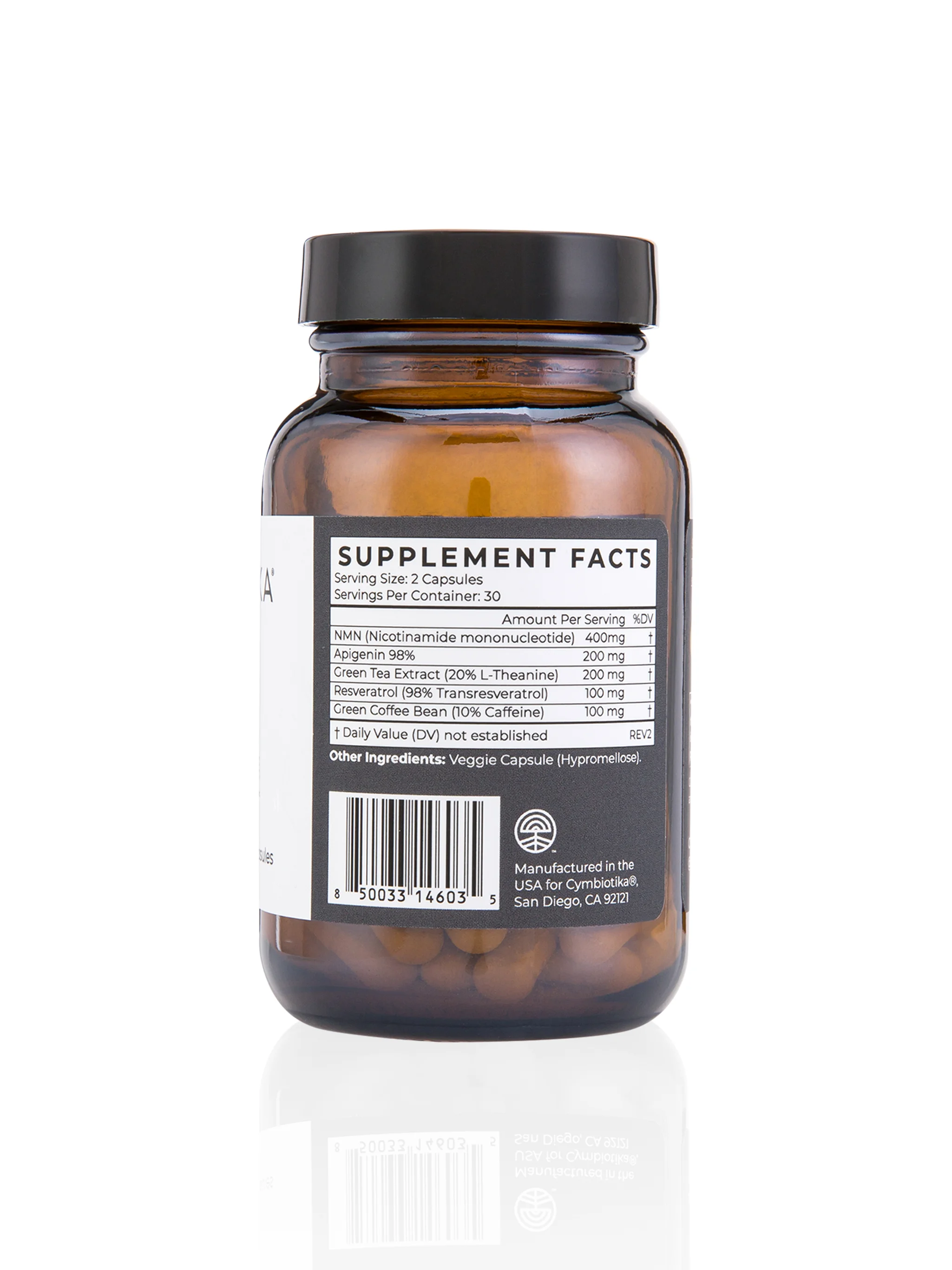 NMN + Trans-Resveratrol - 60 capsules