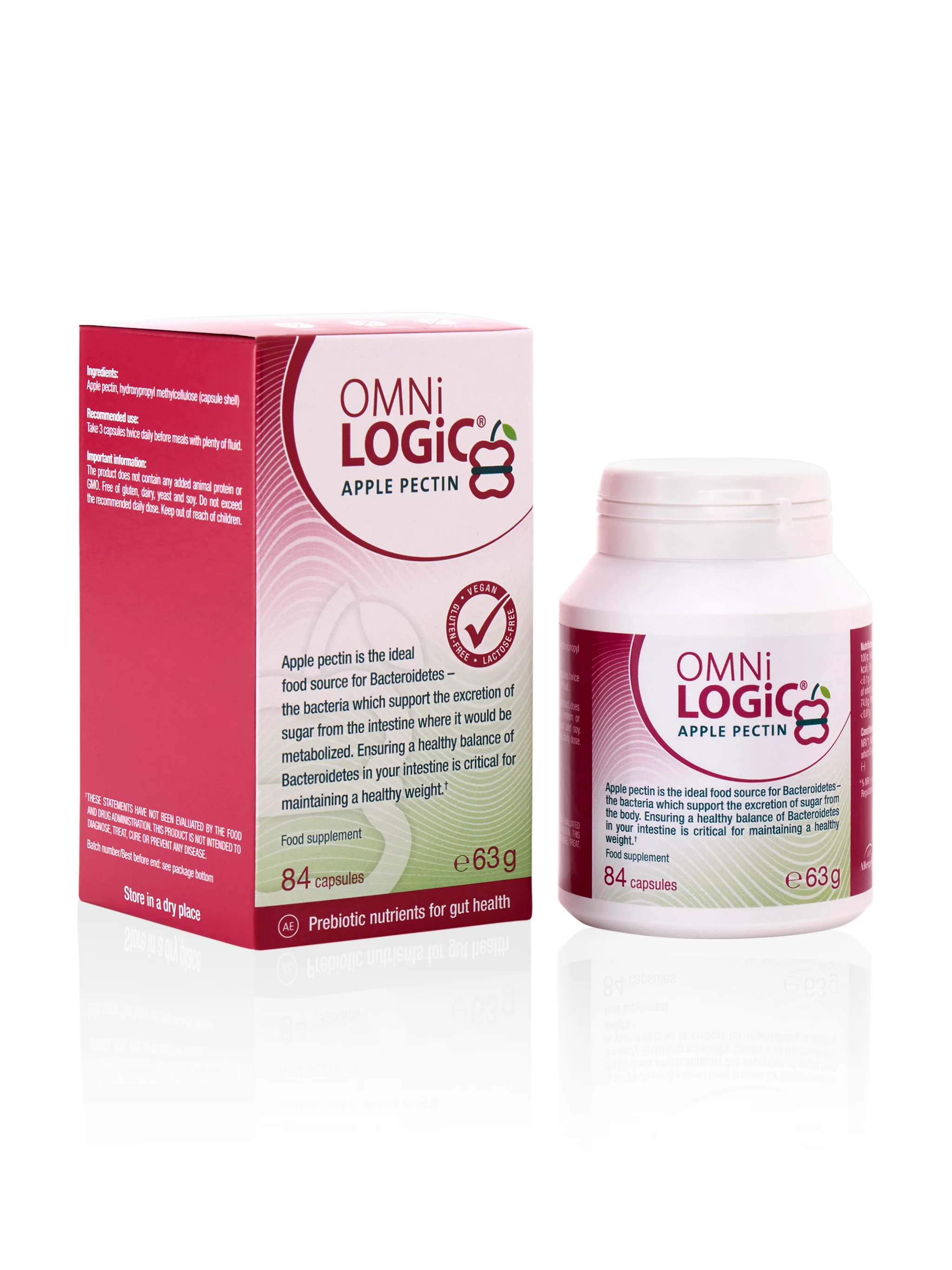 APPLE PECTIN - 84 Capsules