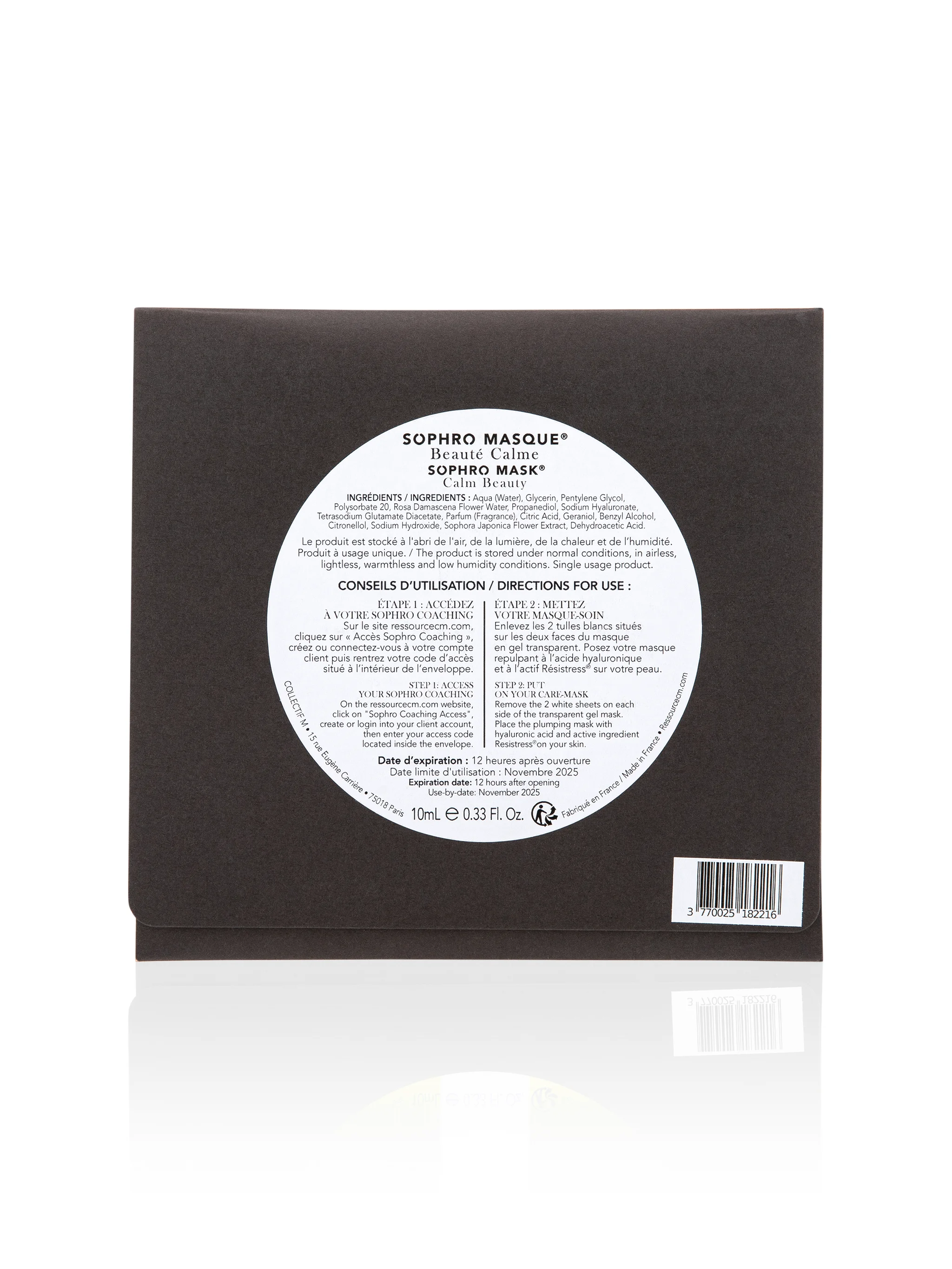 Sophro Masks® - D-Stress