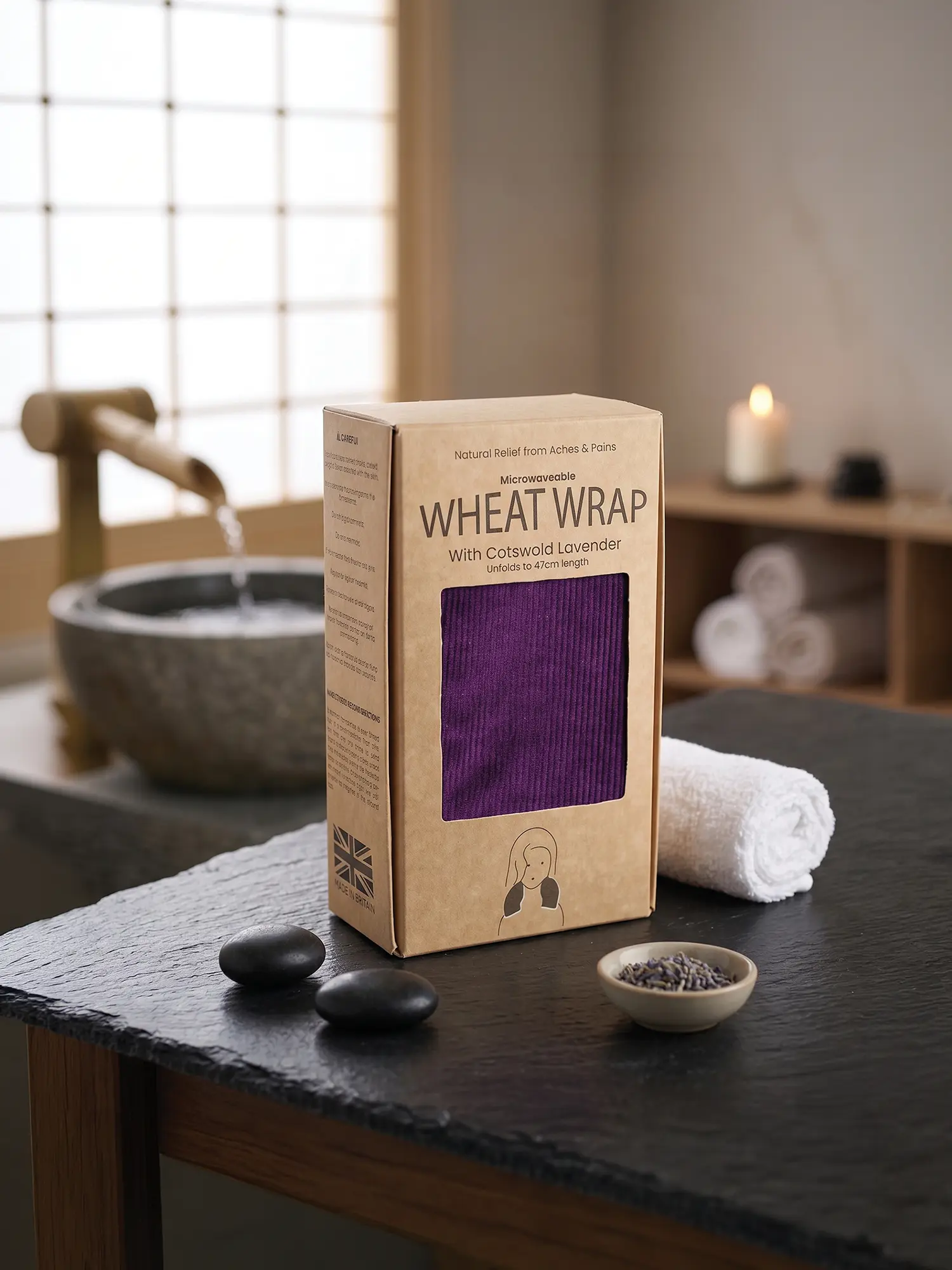 Lavender Wheat Cushion - Hot/Cold Pack