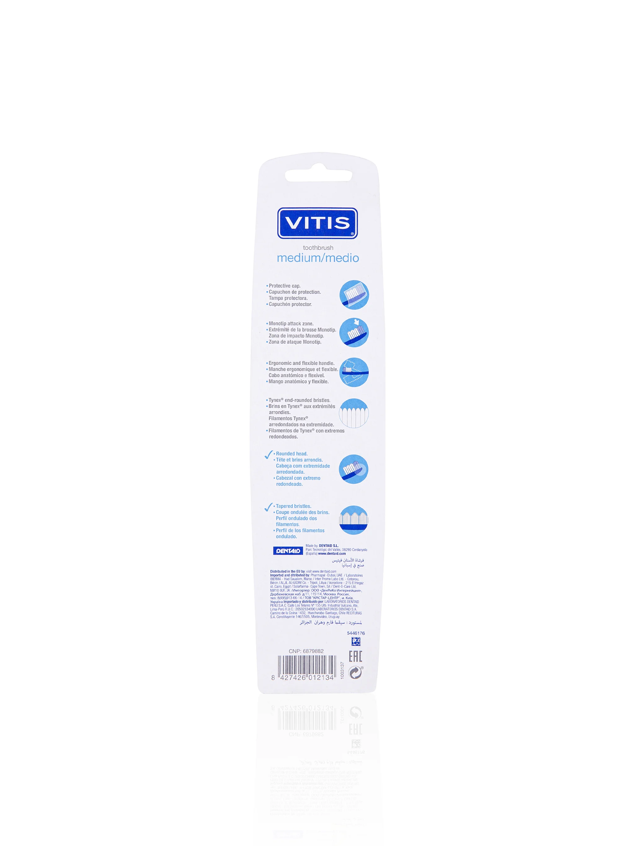 Vitis Toothbrush Medium - 2X Medium