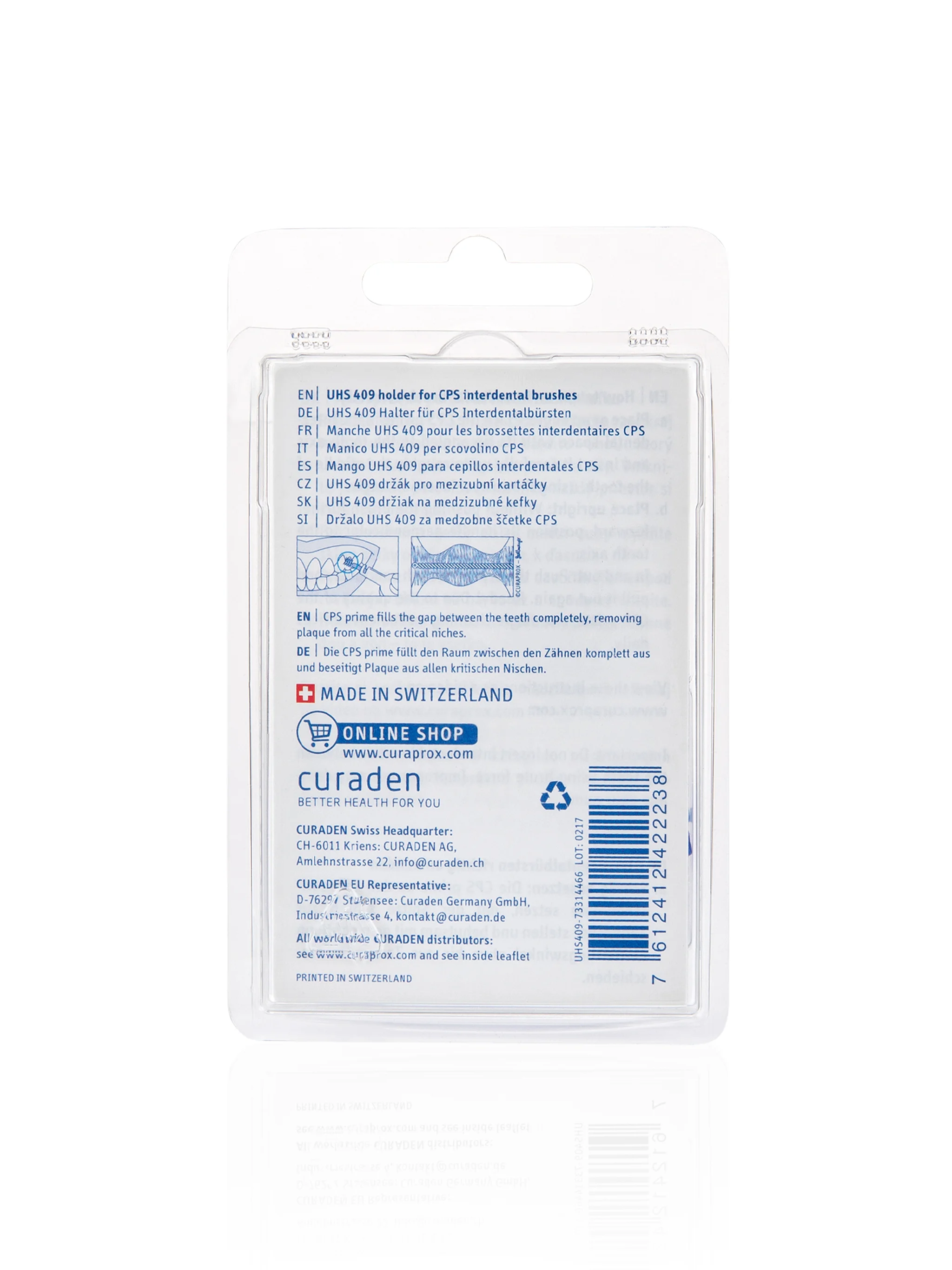 UHS 409 Handy Holder - 3X Blue