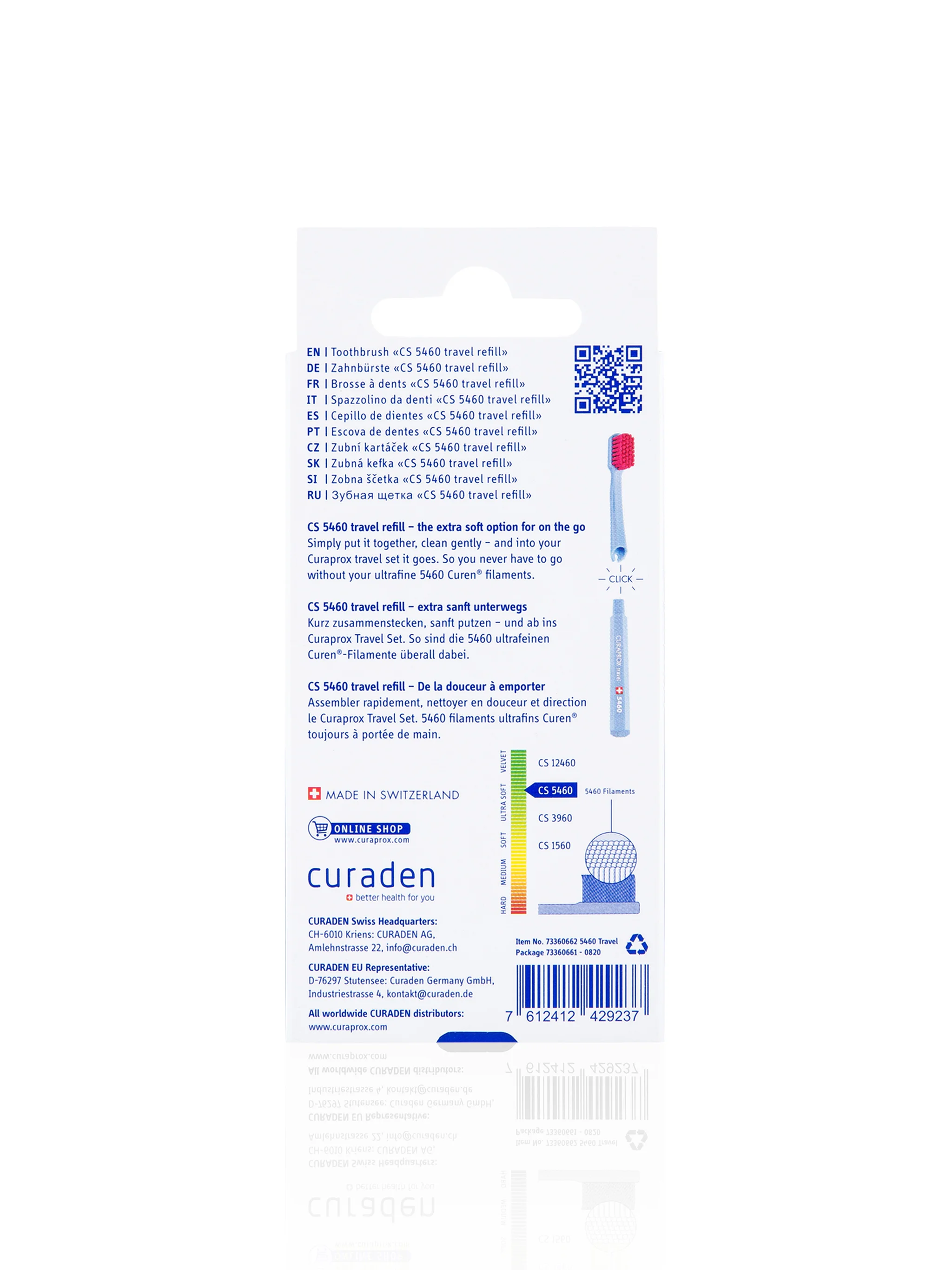 5460 Travel Refill Brush Head Duo Pack - Brush heads