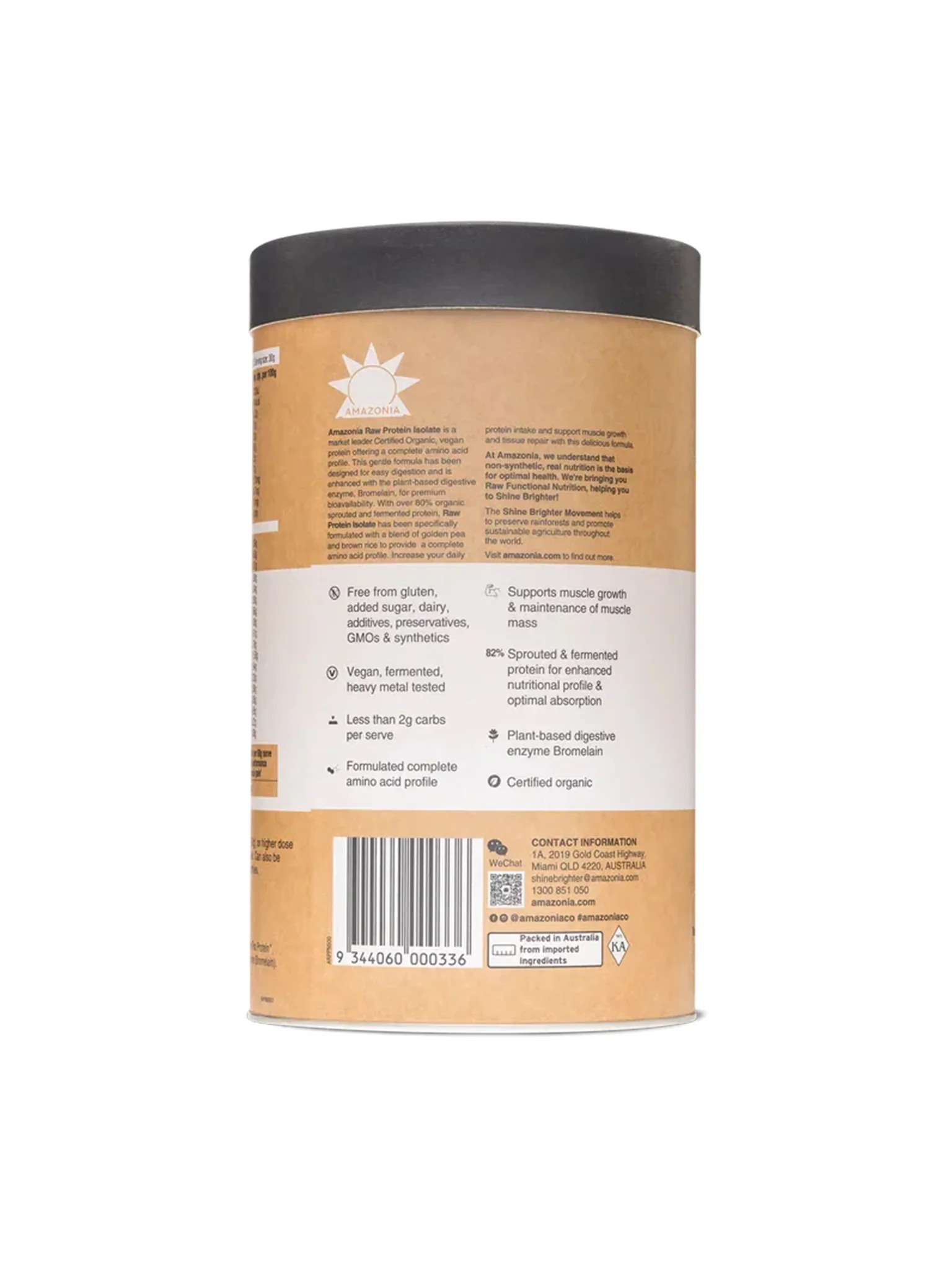 Raw Protein Isolate 1Kg - Natural