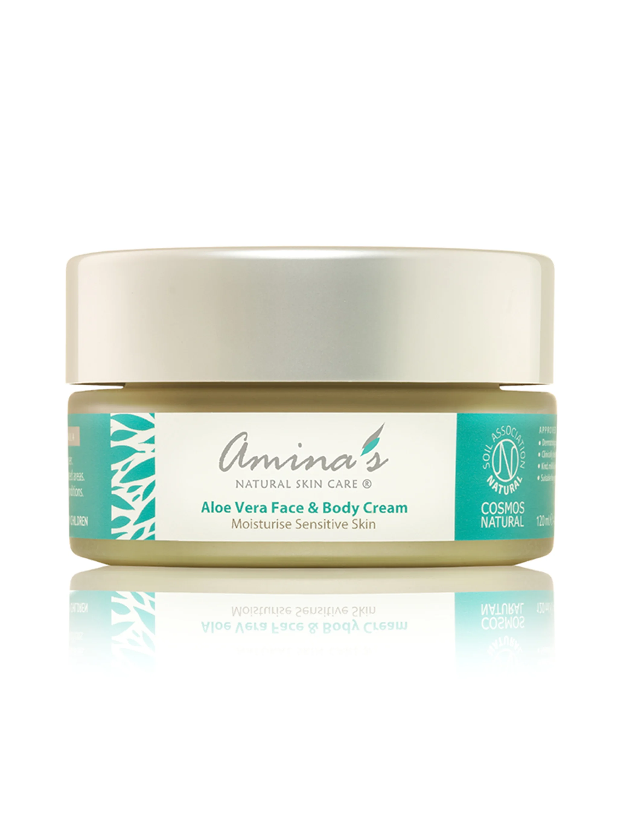 Organic Aloe Vera Face & Body Cream - 120ml