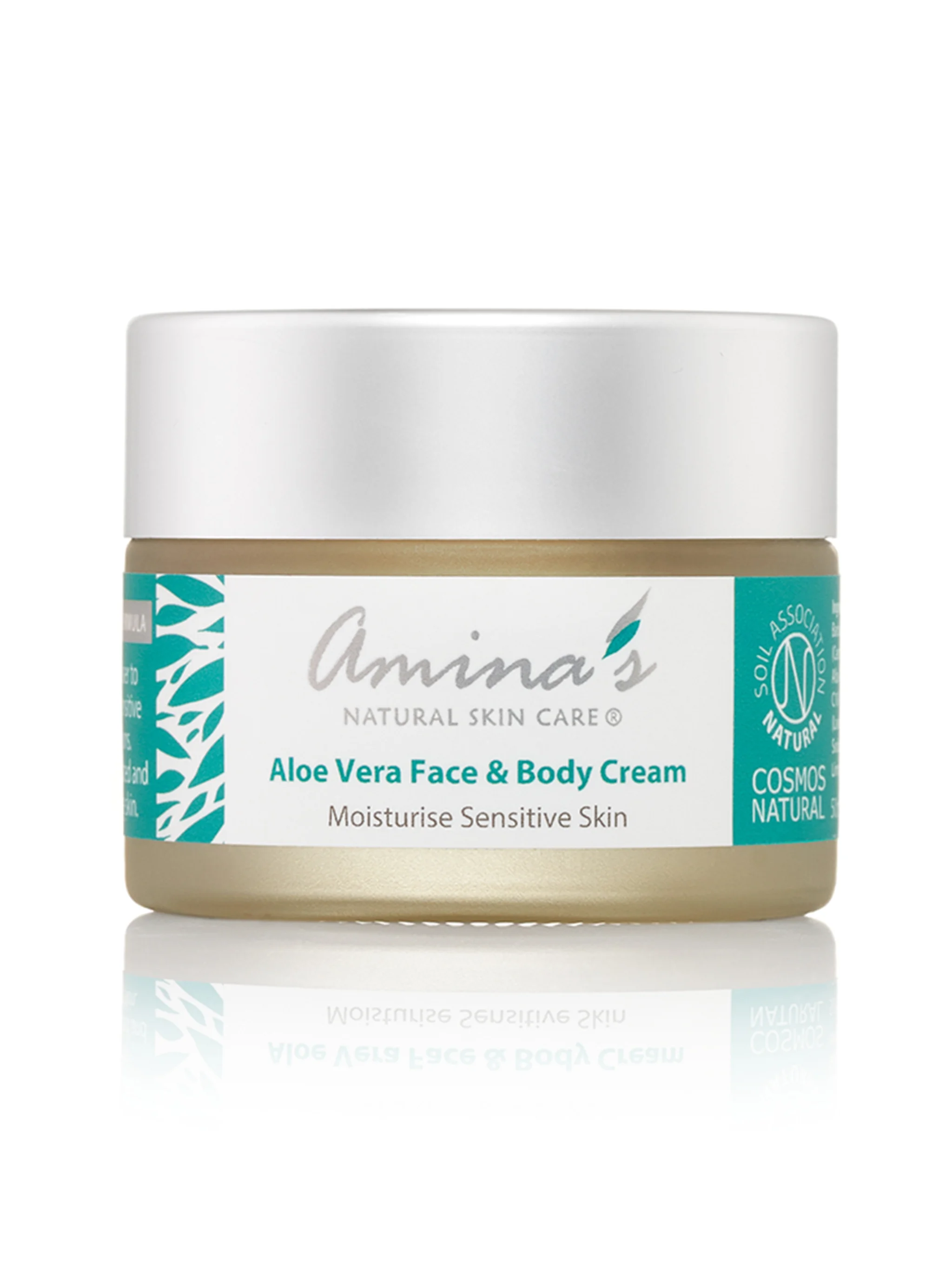 Organic Aloe Vera Face & Body Cream - 50ml