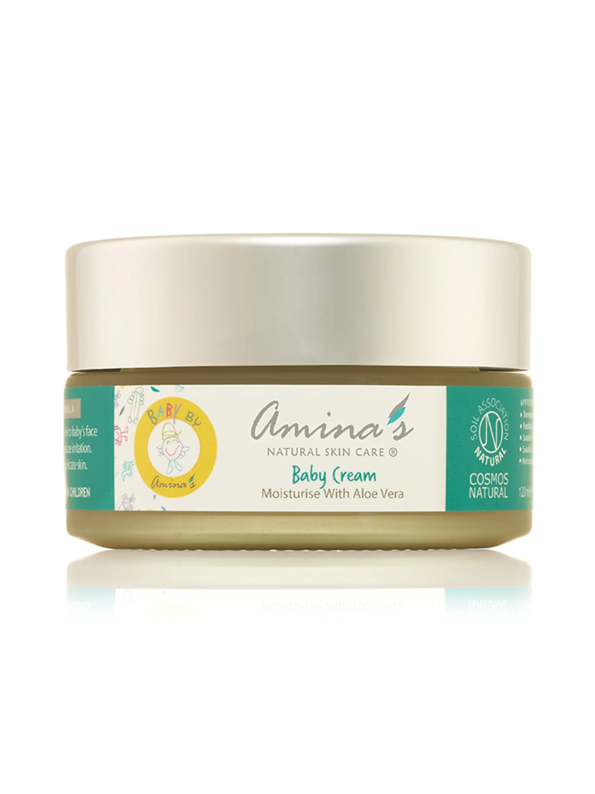 Organic Aloe Vera Baby Cream - 120ml