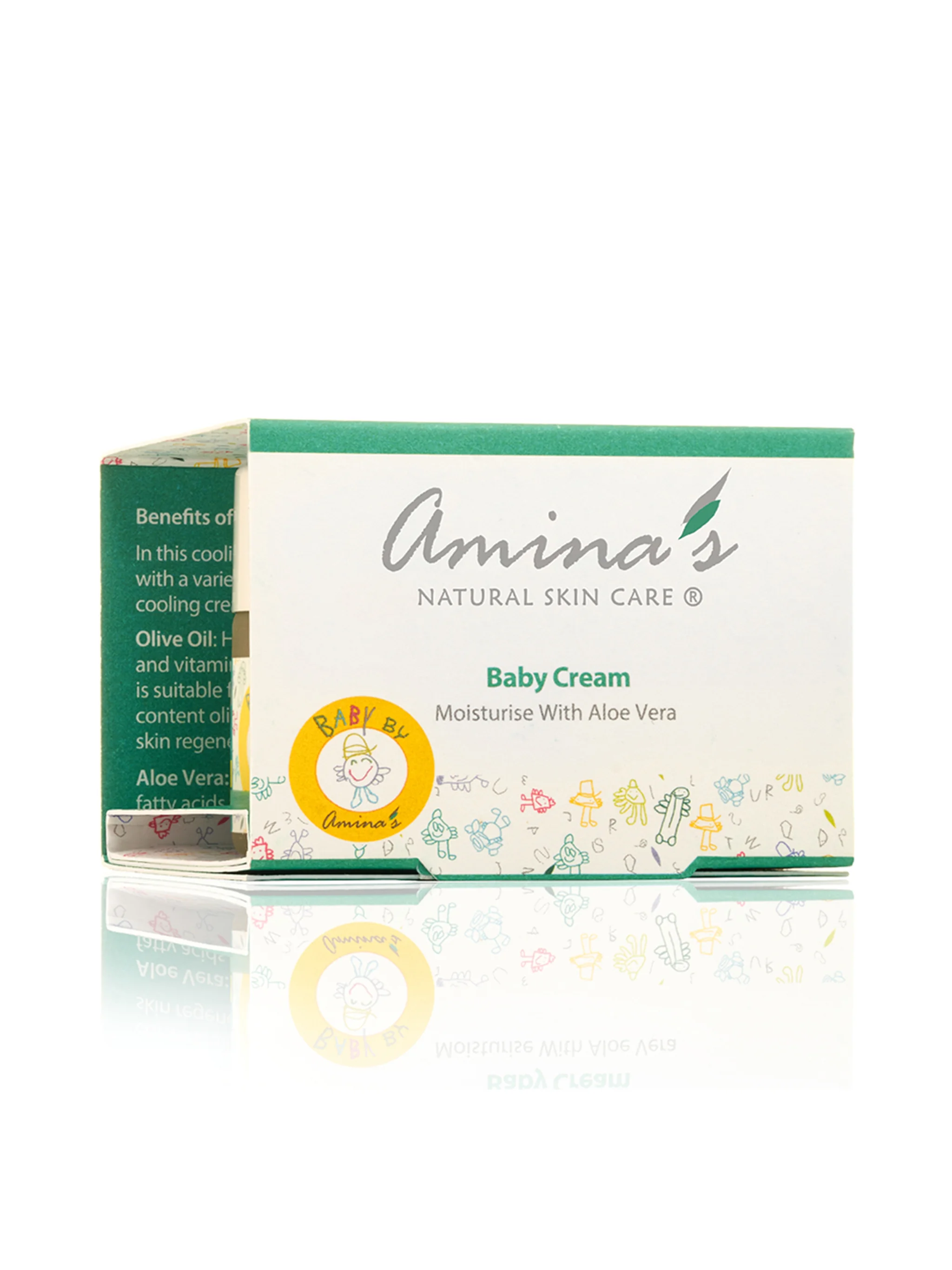 Organic Aloe Vera Baby Cream  - 50ml