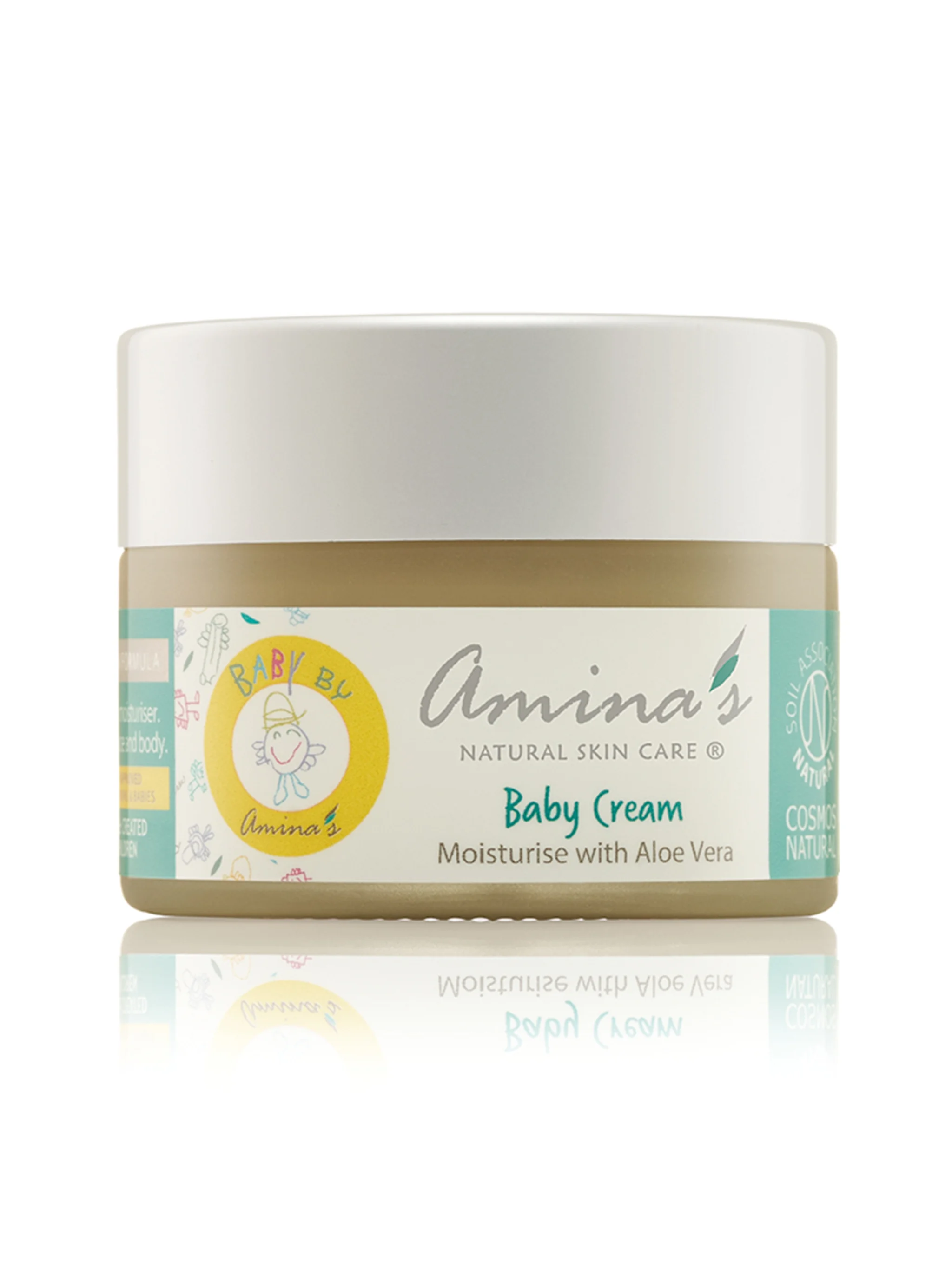 Organic Aloe Vera Baby Cream  - 50ml