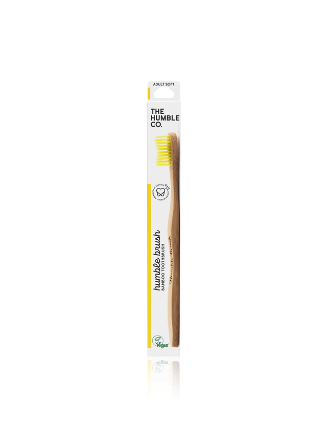 Humble Bamboo Toothbrush Soft - Yellow