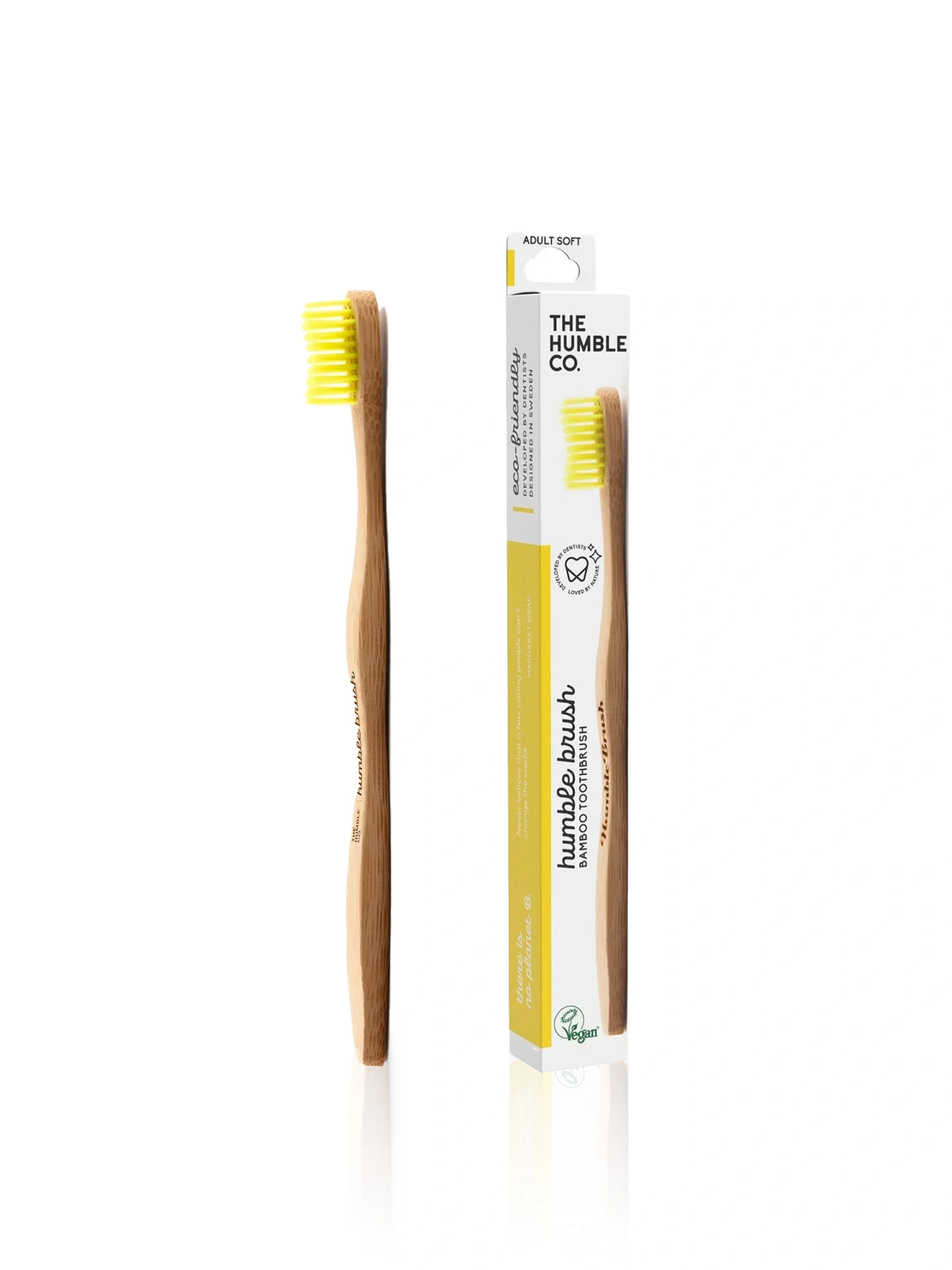Humble Bamboo Toothbrush Soft - Yellow