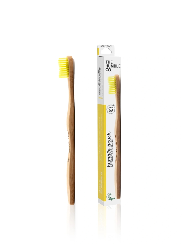 Humble Bamboo Toothbrush Soft - Yellow
