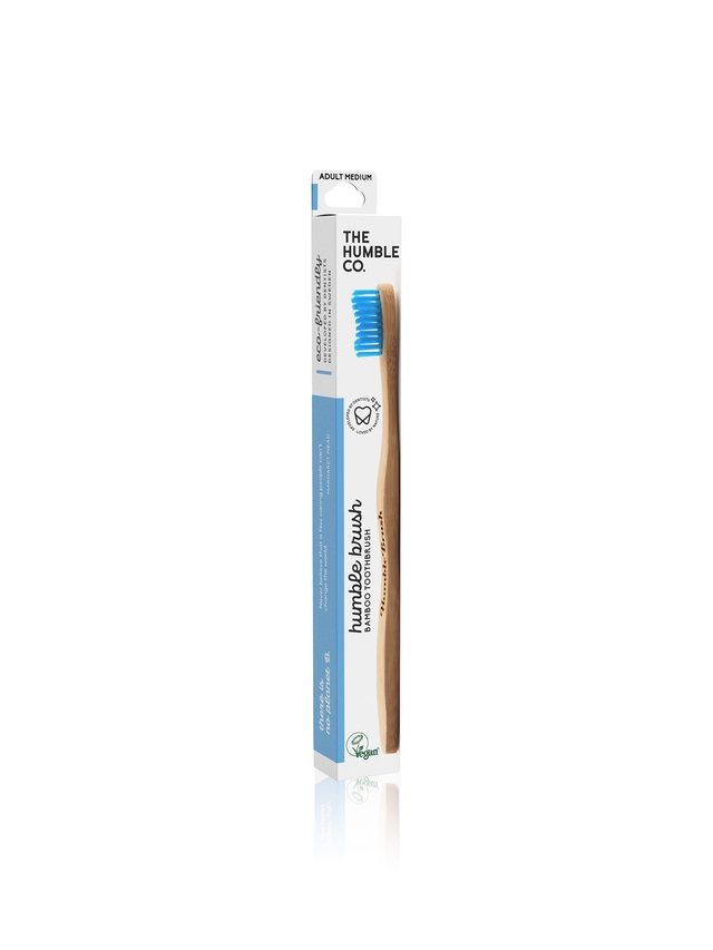 Humble Bamboo Toothbrush - Medium - Blue
