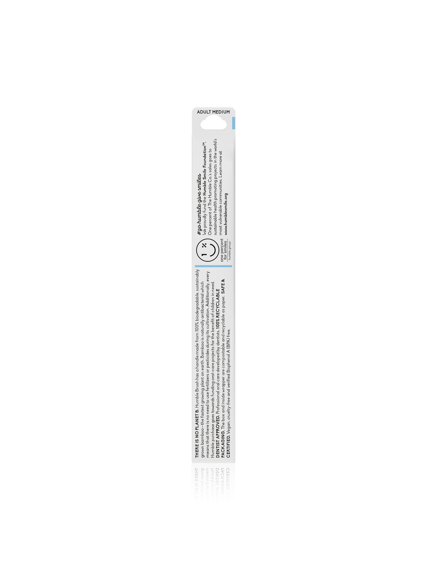Humble Bamboo Toothbrush - Medium - Blue