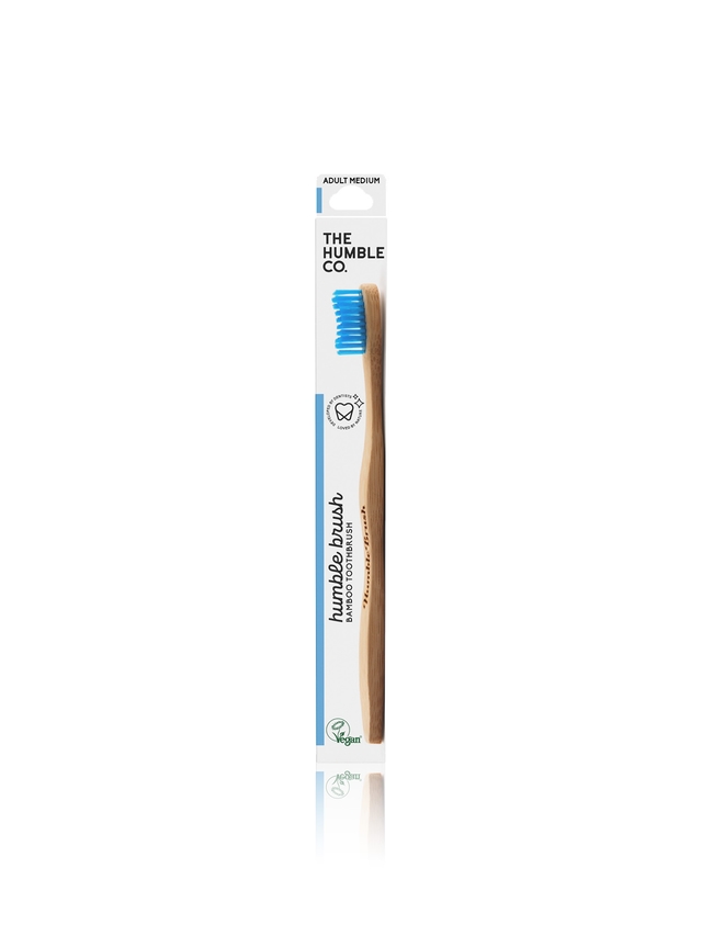 Humble Bamboo Toothbrush - Medium - Blue