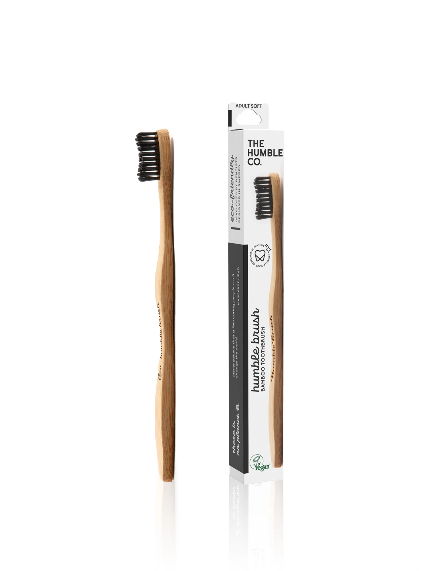 Humble Bamboo Toothbrush Soft - Black