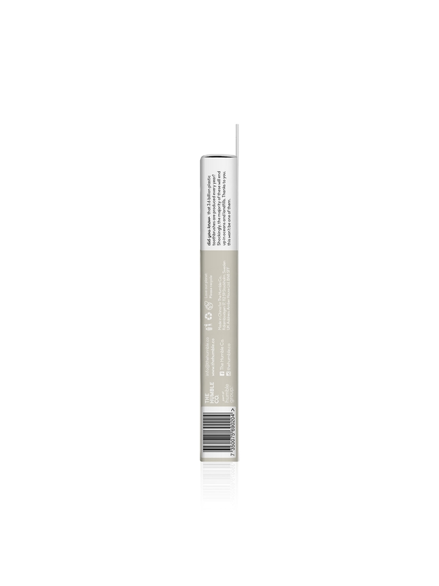 Humble Bamboo Toothbrush Kids - White