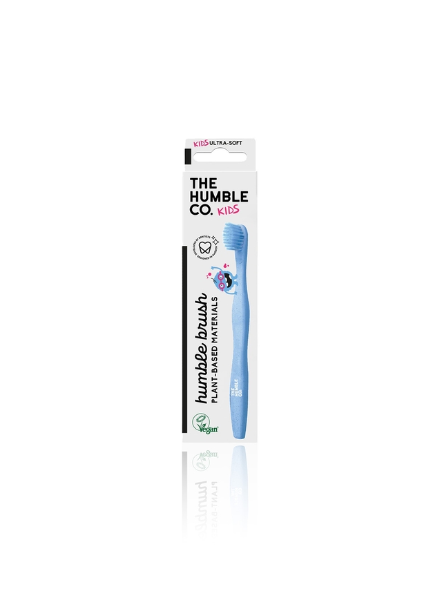 Humble Plant-Based Toothbrush Kids Ultra Soft - Blue